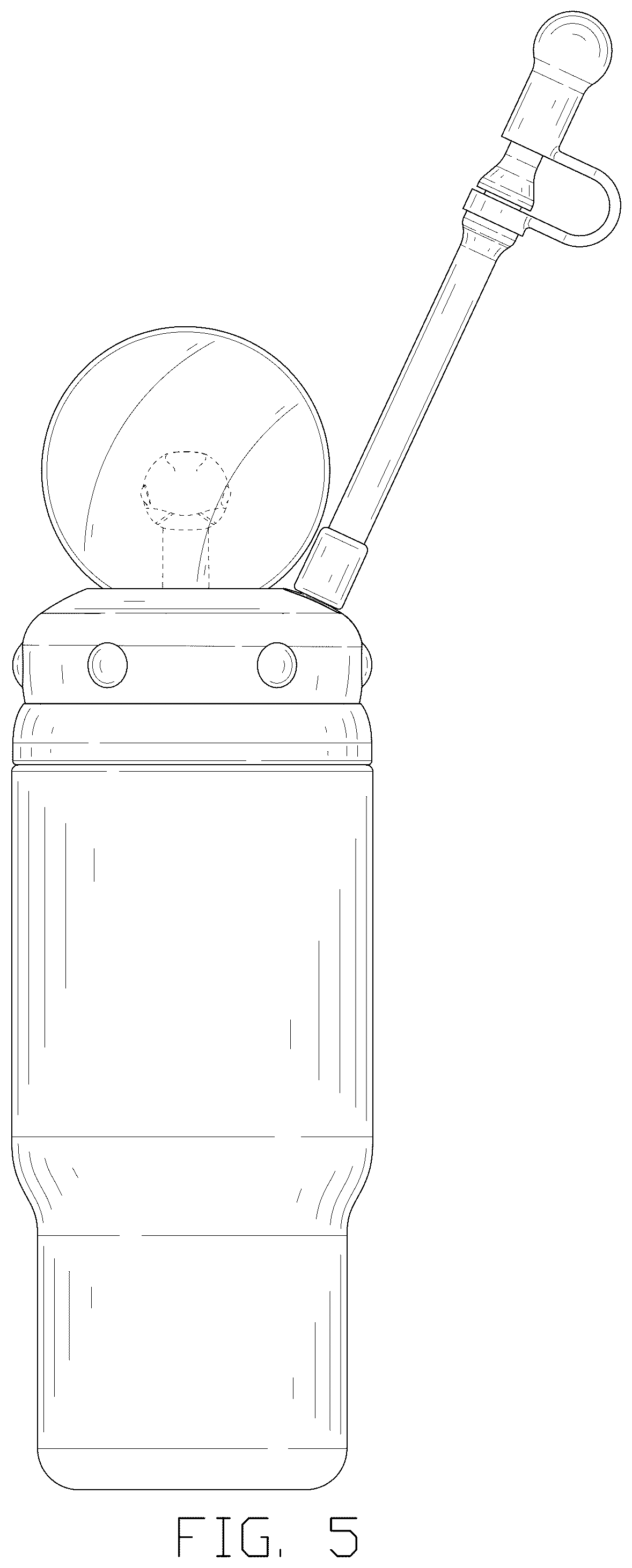 Patent USD1077579 Figure 5 – Drinking cup