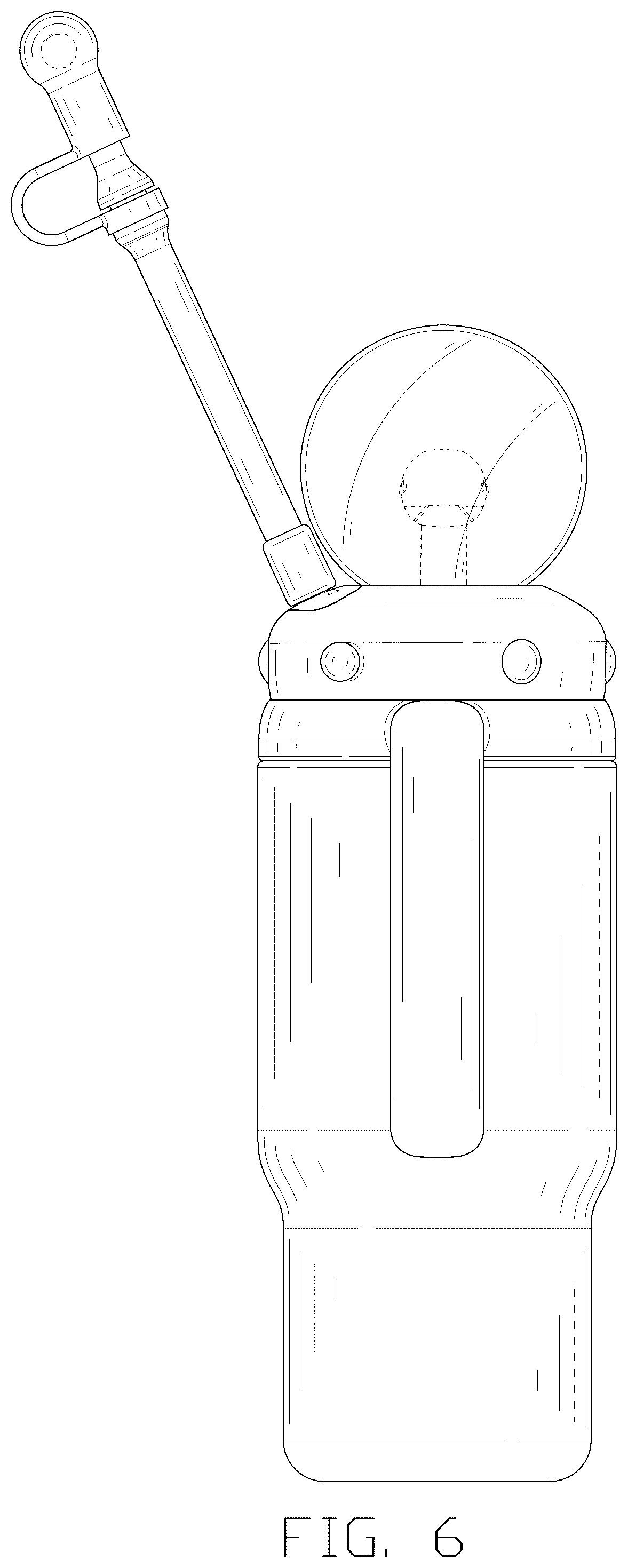 Patent USD1077579 Figure 6 – Drinking cup