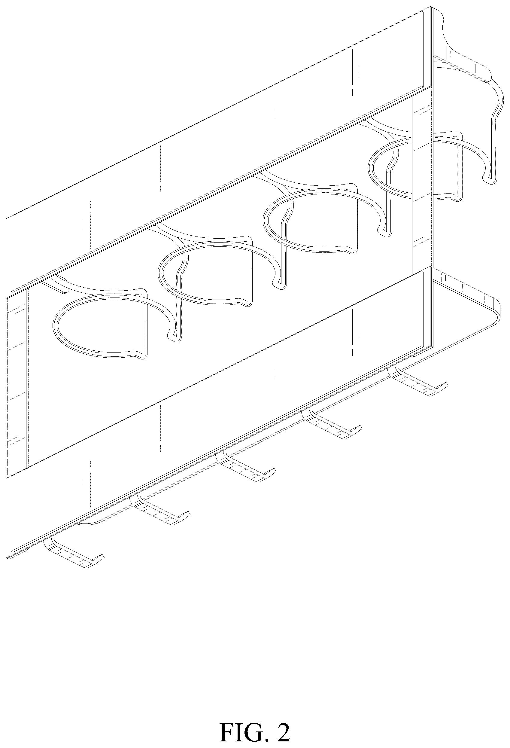 Patent USD1077583 Figure 2 – Cup holder