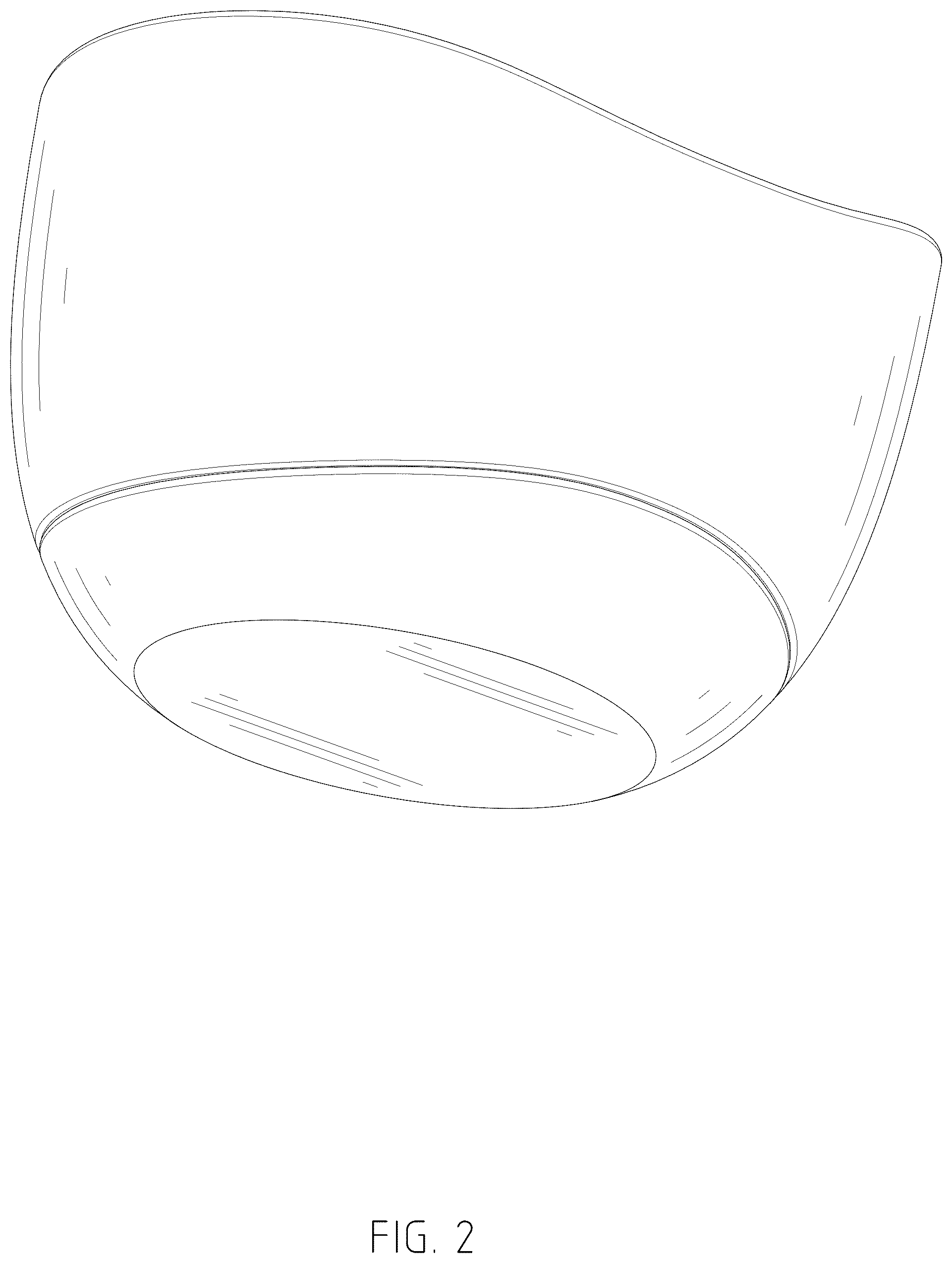 Patent USD1077585 Figure 2 – Wine glass chiller