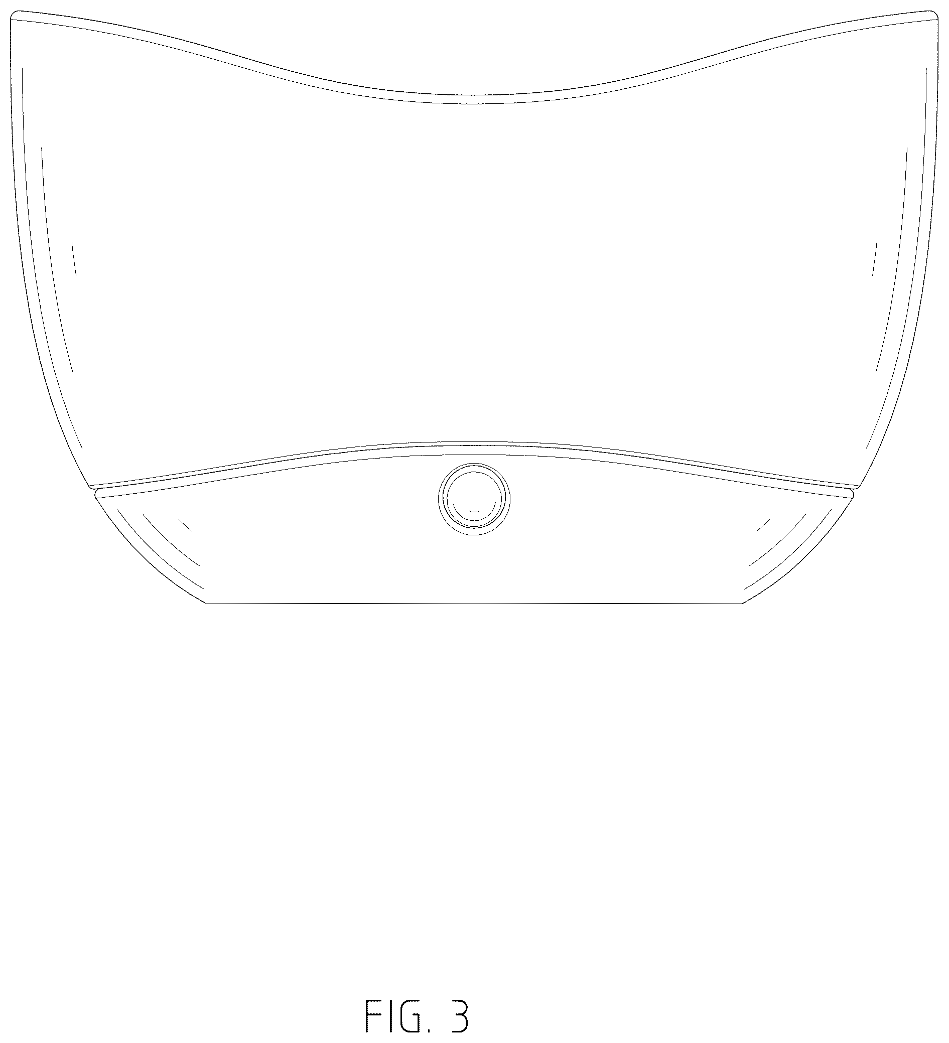 Patent USD1077585 Figure 3 – Wine glass chiller