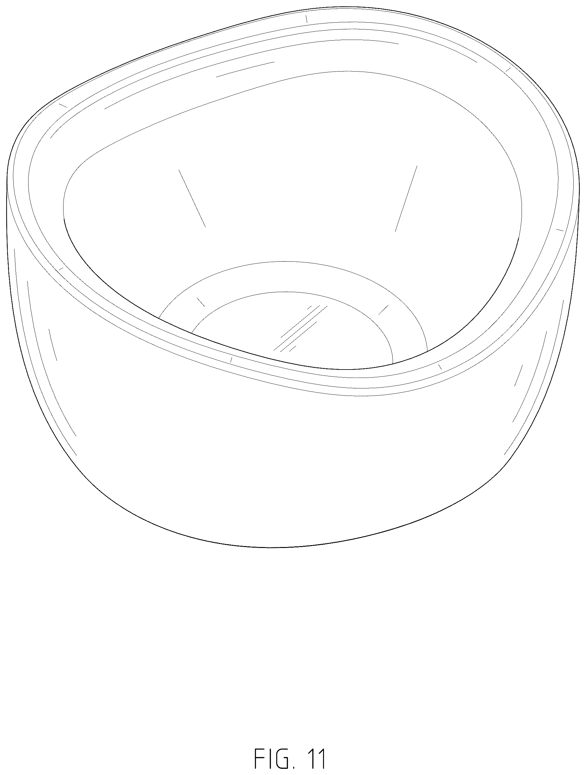 Patent USD1077585 Figure 11 – Wine glass chiller