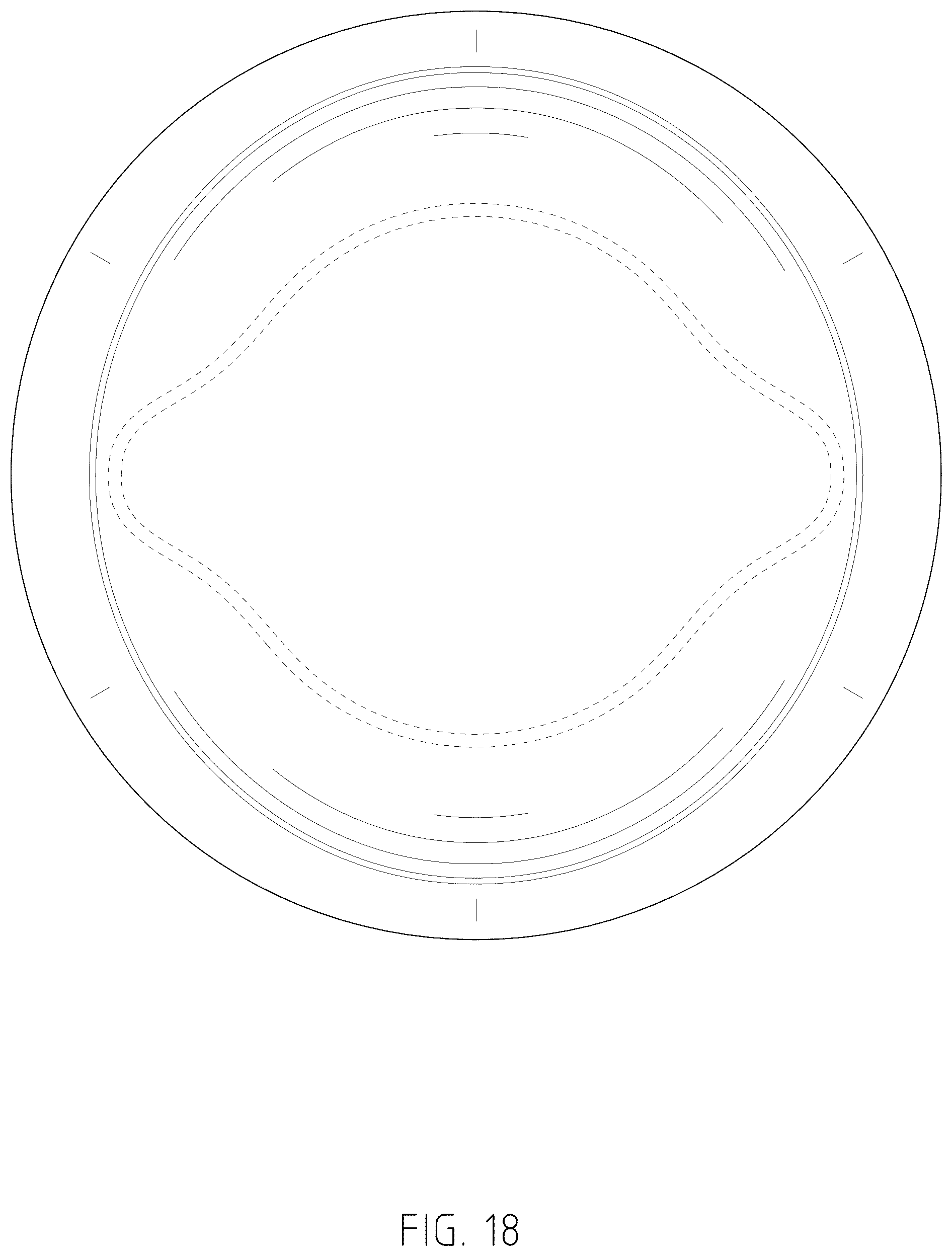 Patent USD1077585 Figure 18 – Wine glass chiller