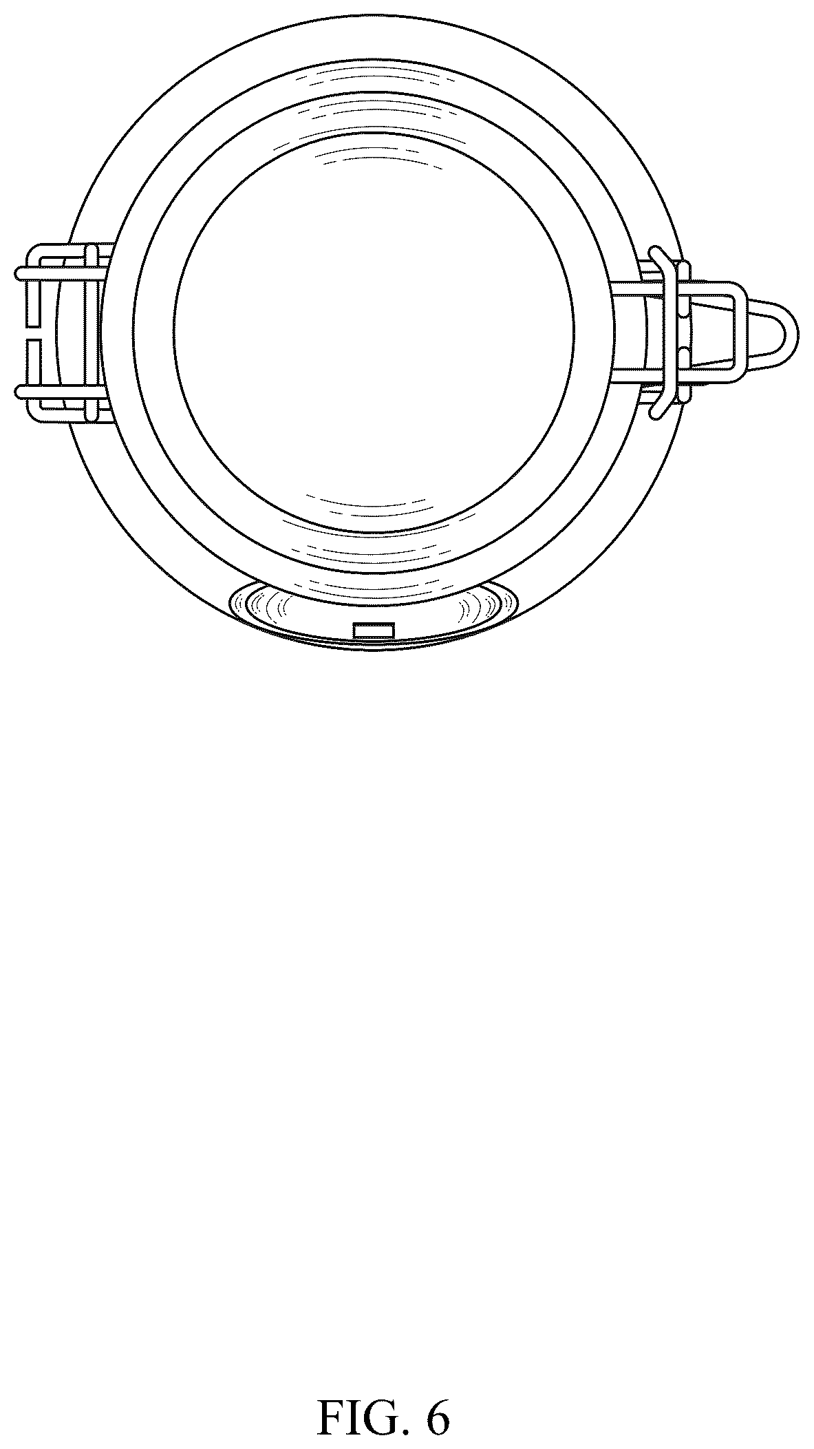 Patent USD1077587 Figure 6 – Bottle
