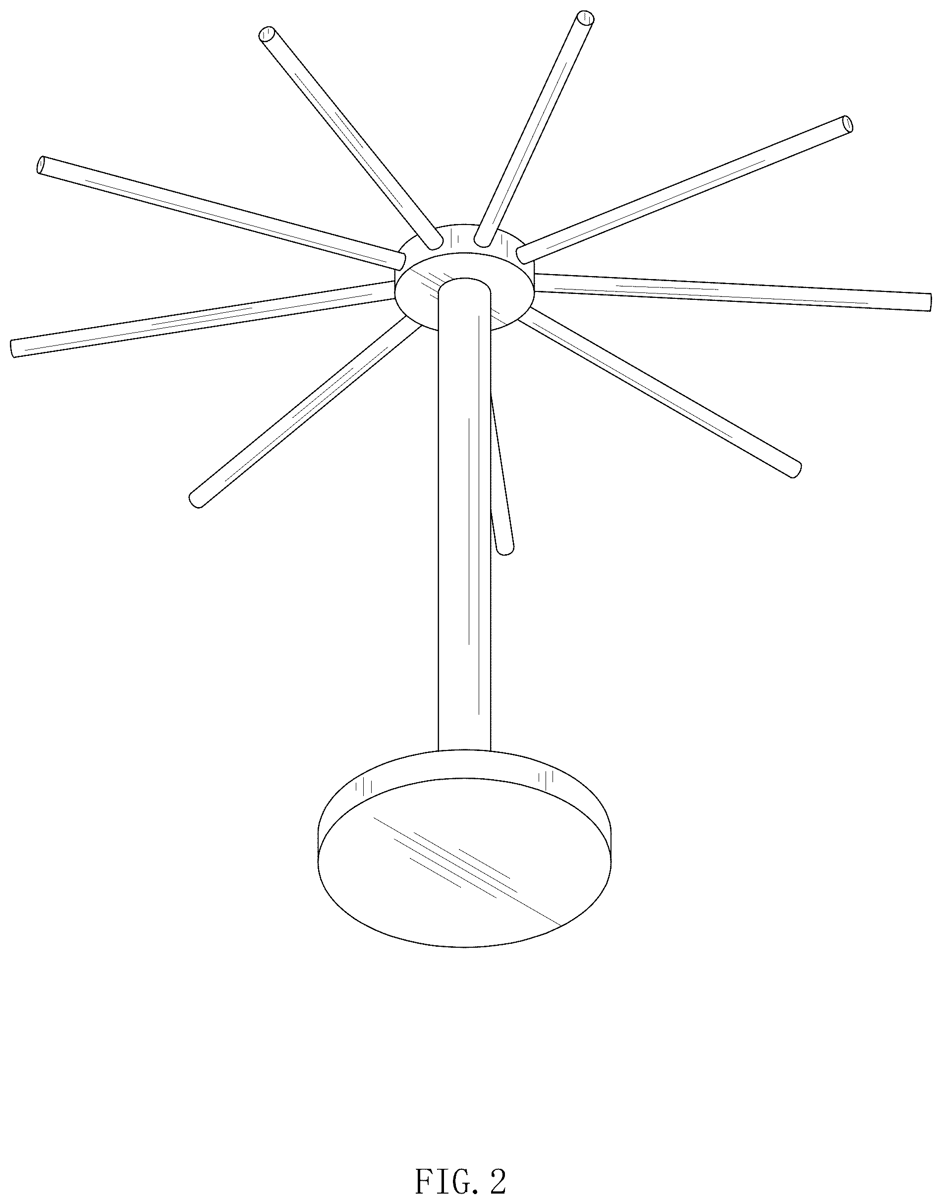Patent USD1077589 Figure 2 – Noodle rack