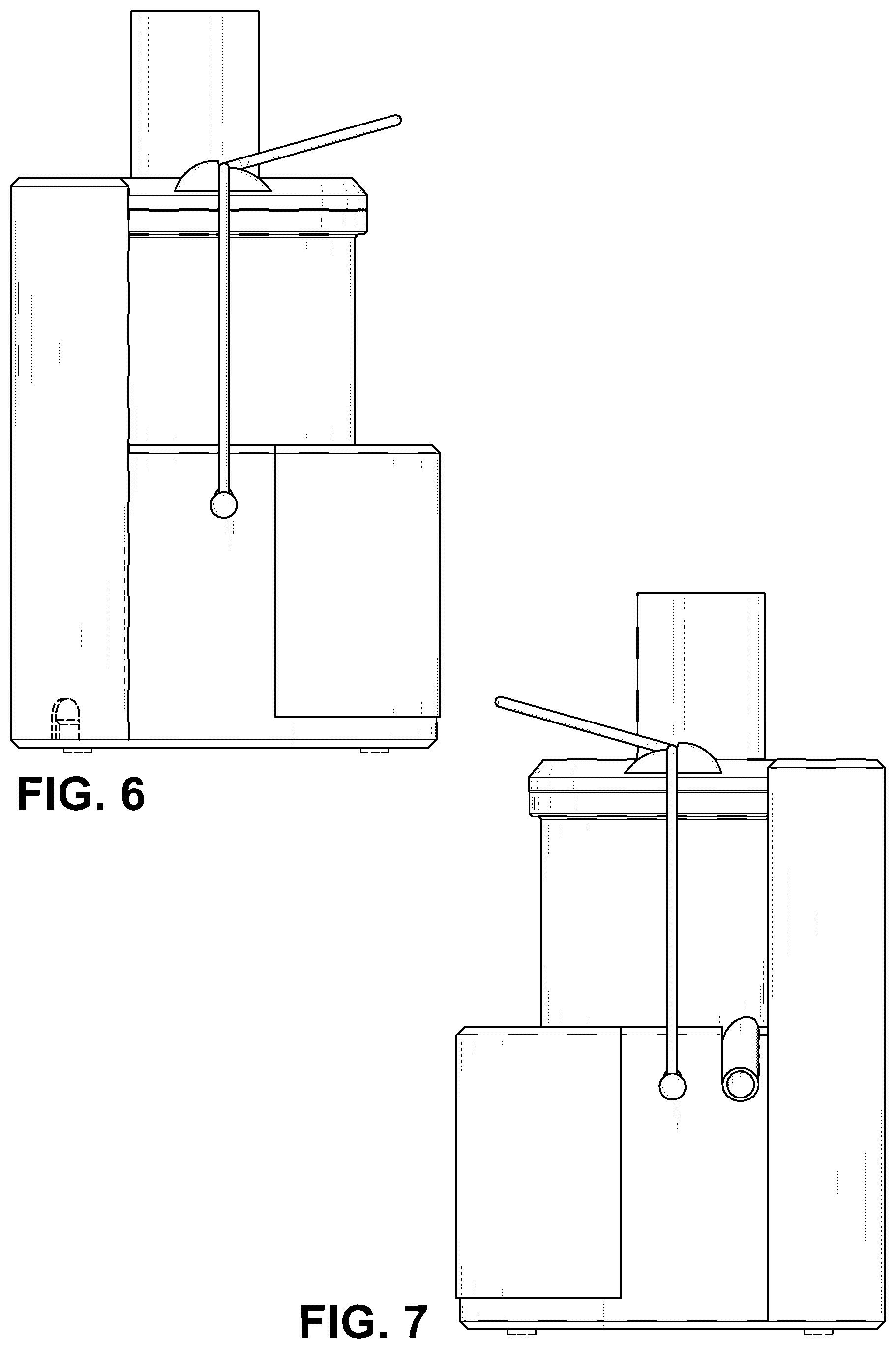 Patent USD1077591 Figure 3 – Citrus juicer