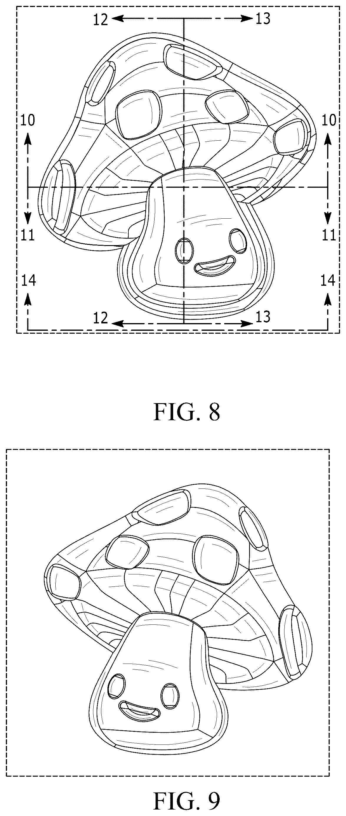 Patent USD1077592 Figure 6 – Candy mold