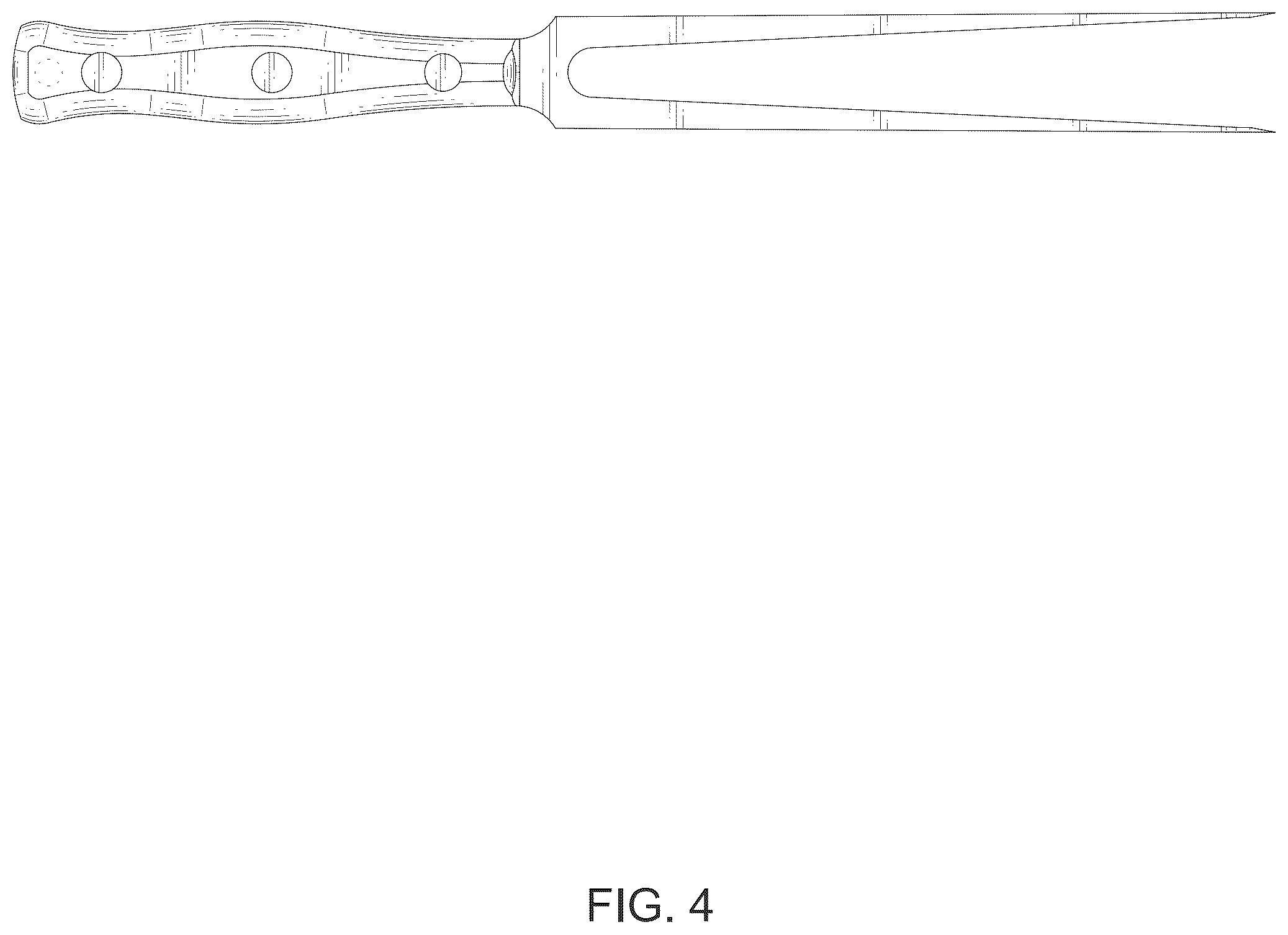 Patent USD1077593 Figure 4 – Meat fork
