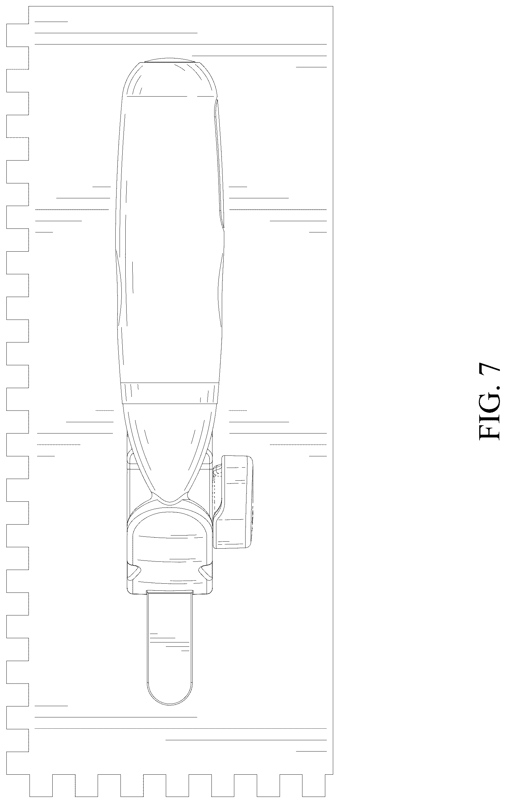 Patent USD1077597 Figure 7 – Trowel