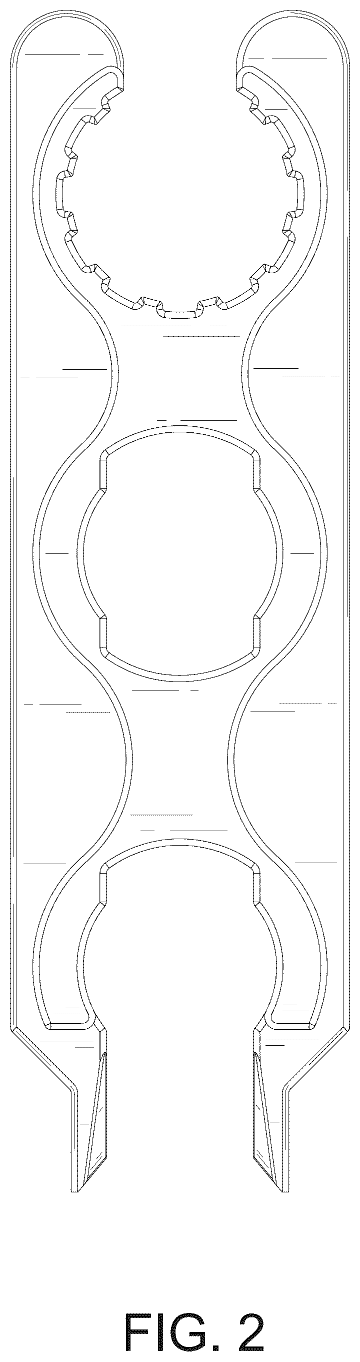 Patent USD1077599 Figure 2 – Wrench