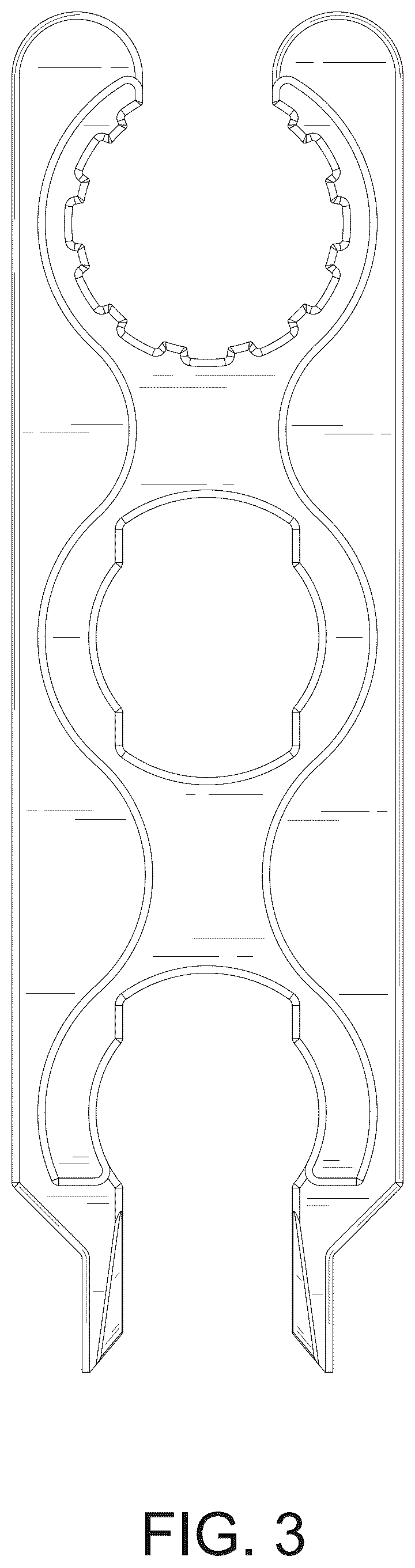 Patent USD1077599 Figure 3 – Wrench