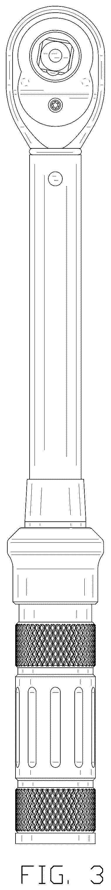 Patent USD1077600 Figure 3 – Torque wrench