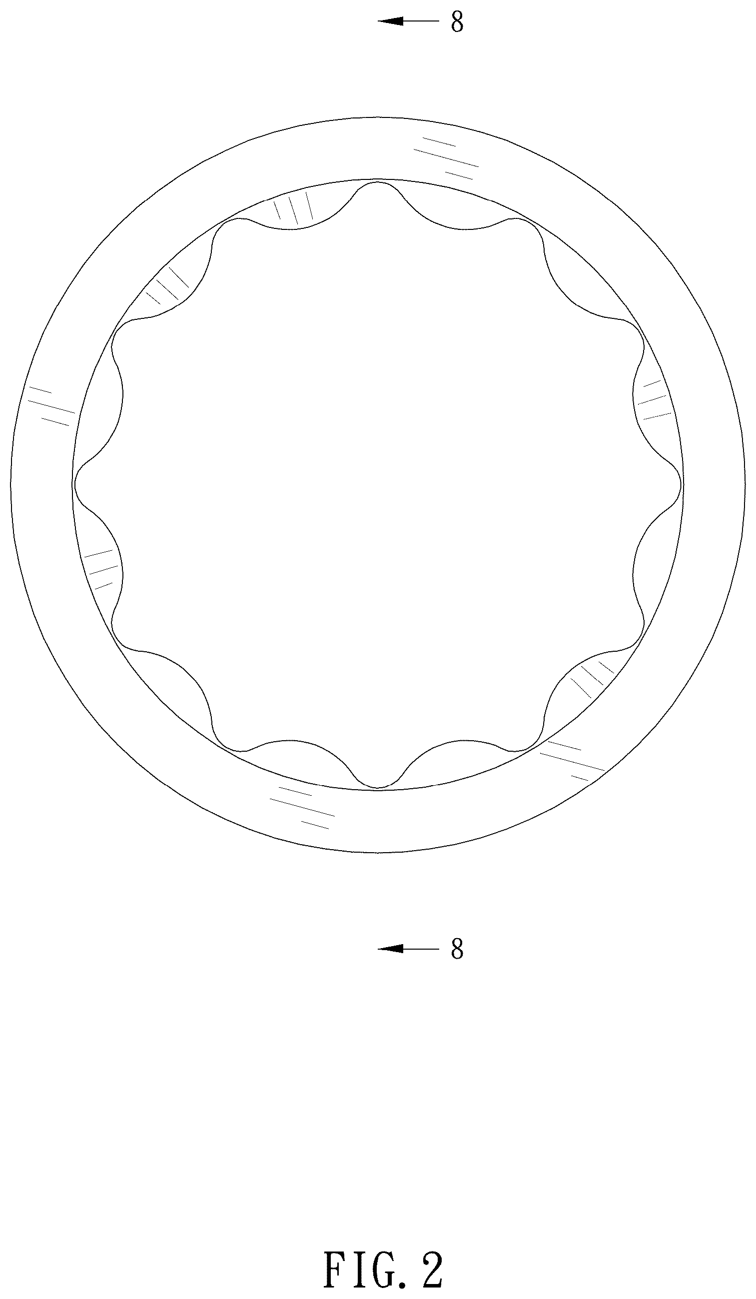Patent USD1077601 Figure 2 – Ratchet ring