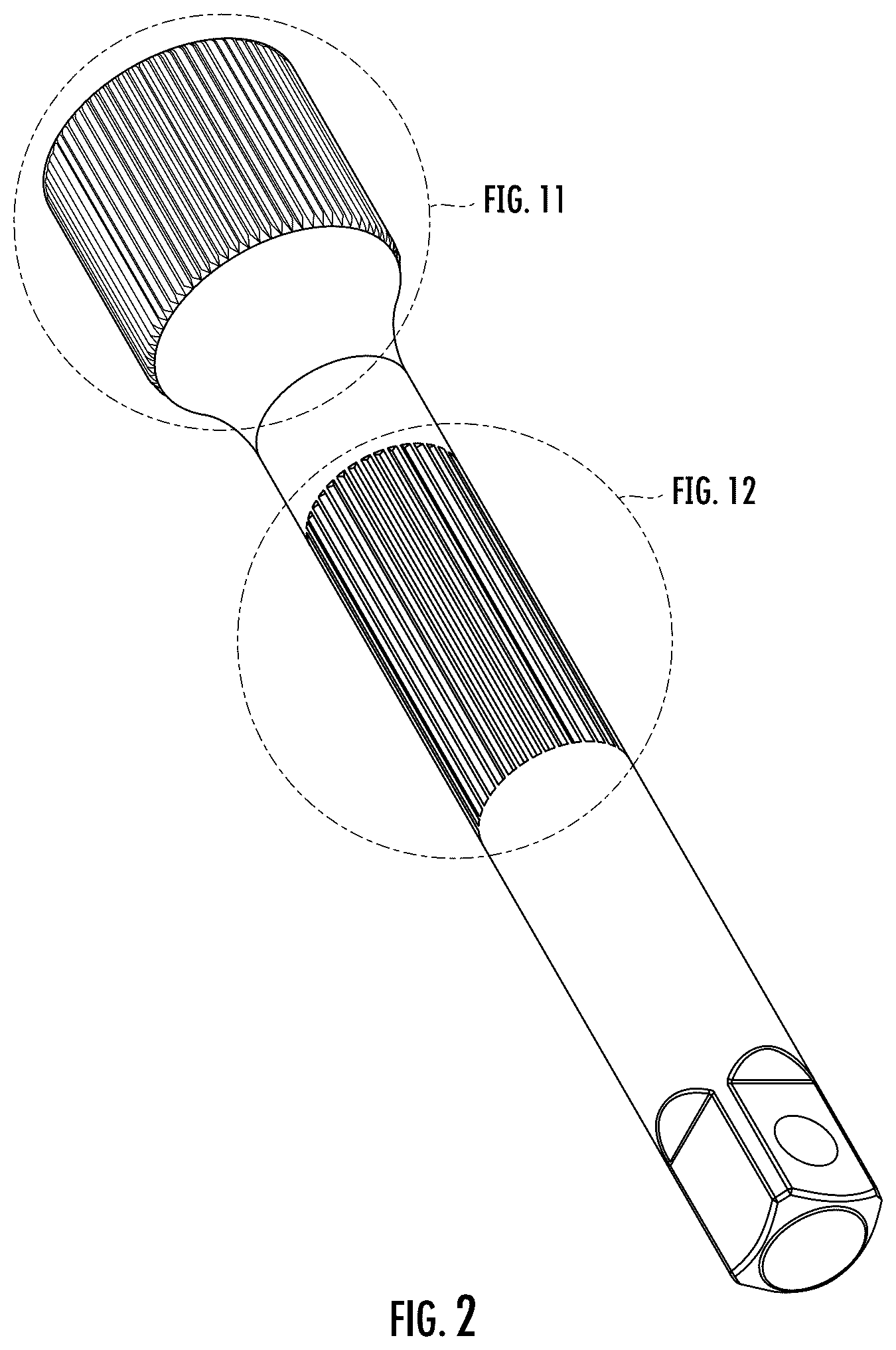 Patent USD1077602 Figure 2 – Socket extension