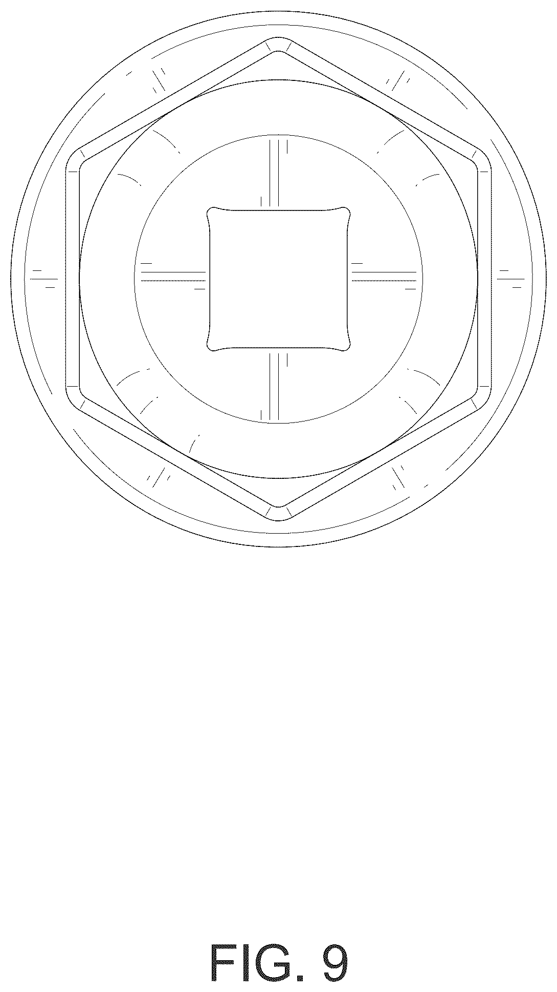 Patent USD1077605 Figure 9 – Regulator socket tool