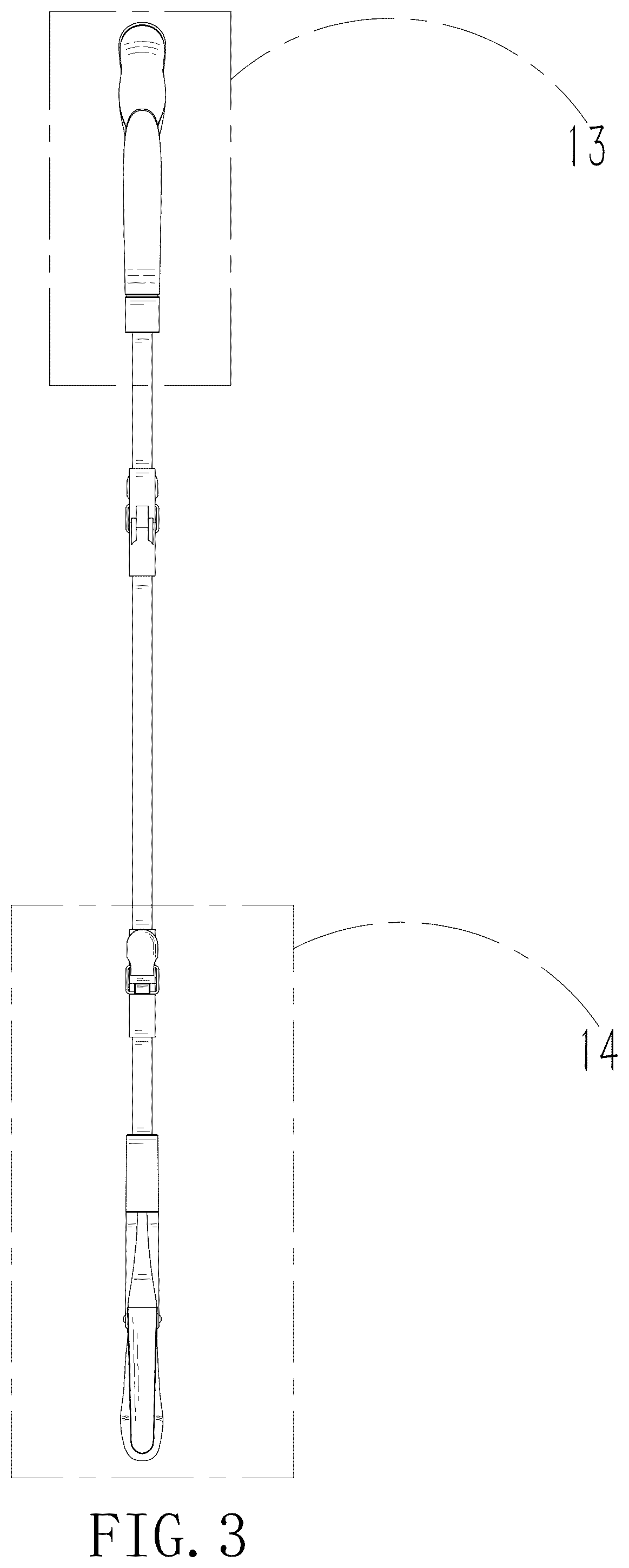 Patent USD1077606 Figure 3 – Reacher grabber