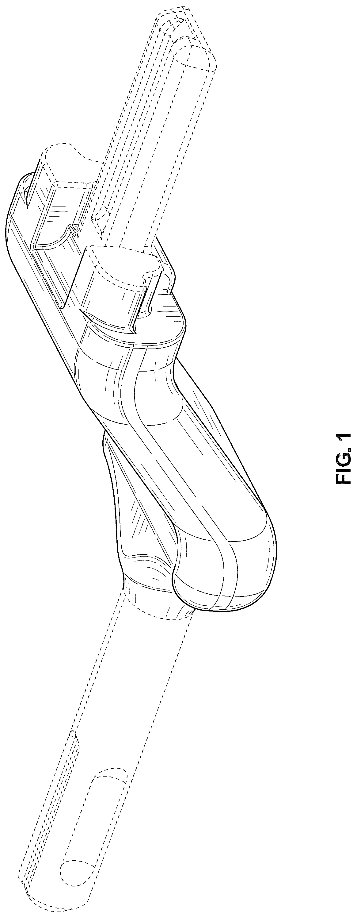 Patent USD1077608 Figure 1 – Offset driving bit for solar module mounting