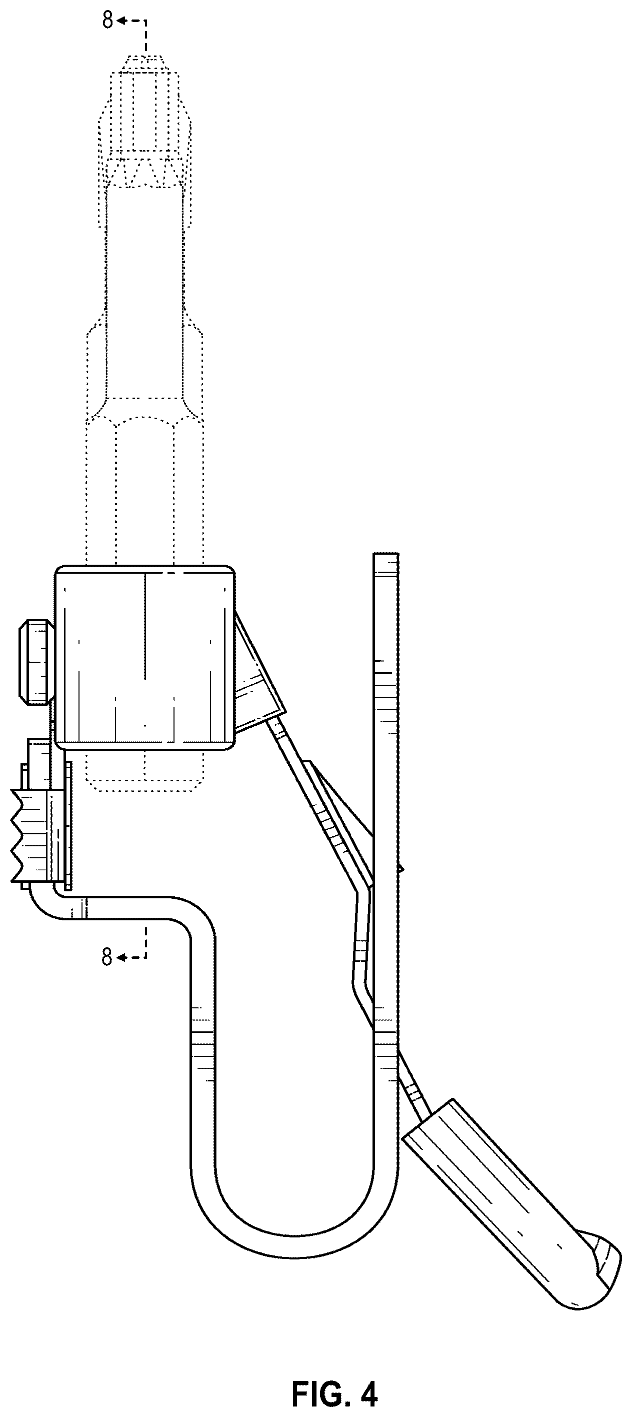 Patent USD1077609 Figure 4 – Tool clip