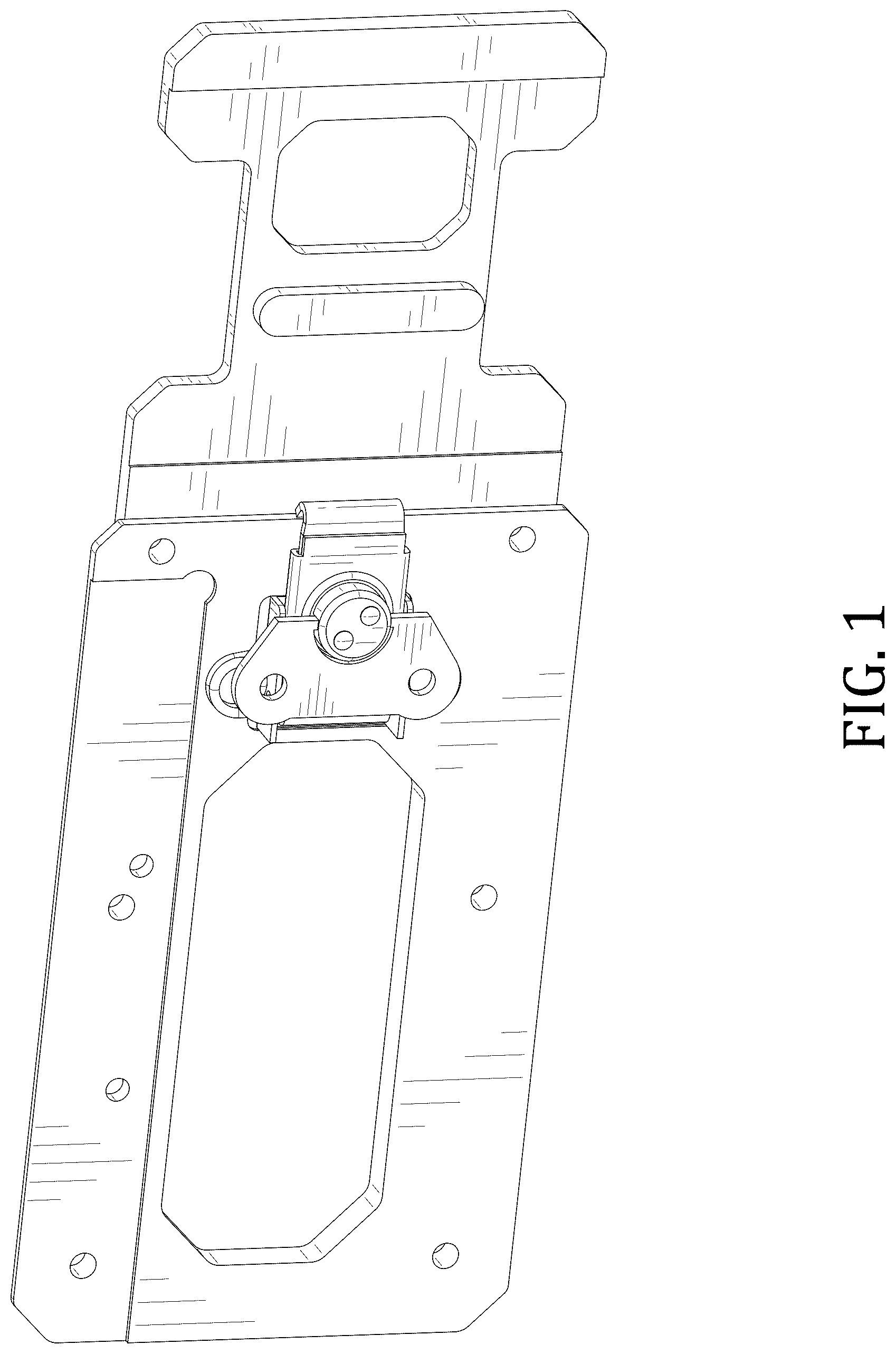 Patent USD1077610 Figure 1 – Saw guide