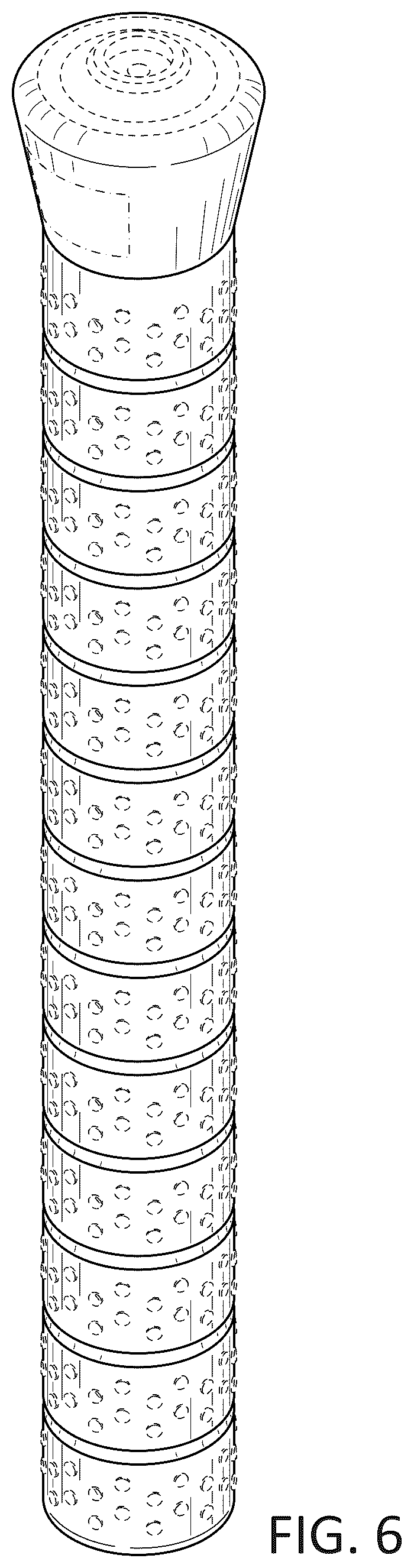 Patent USD1077612 Figure 4 – Handle grip