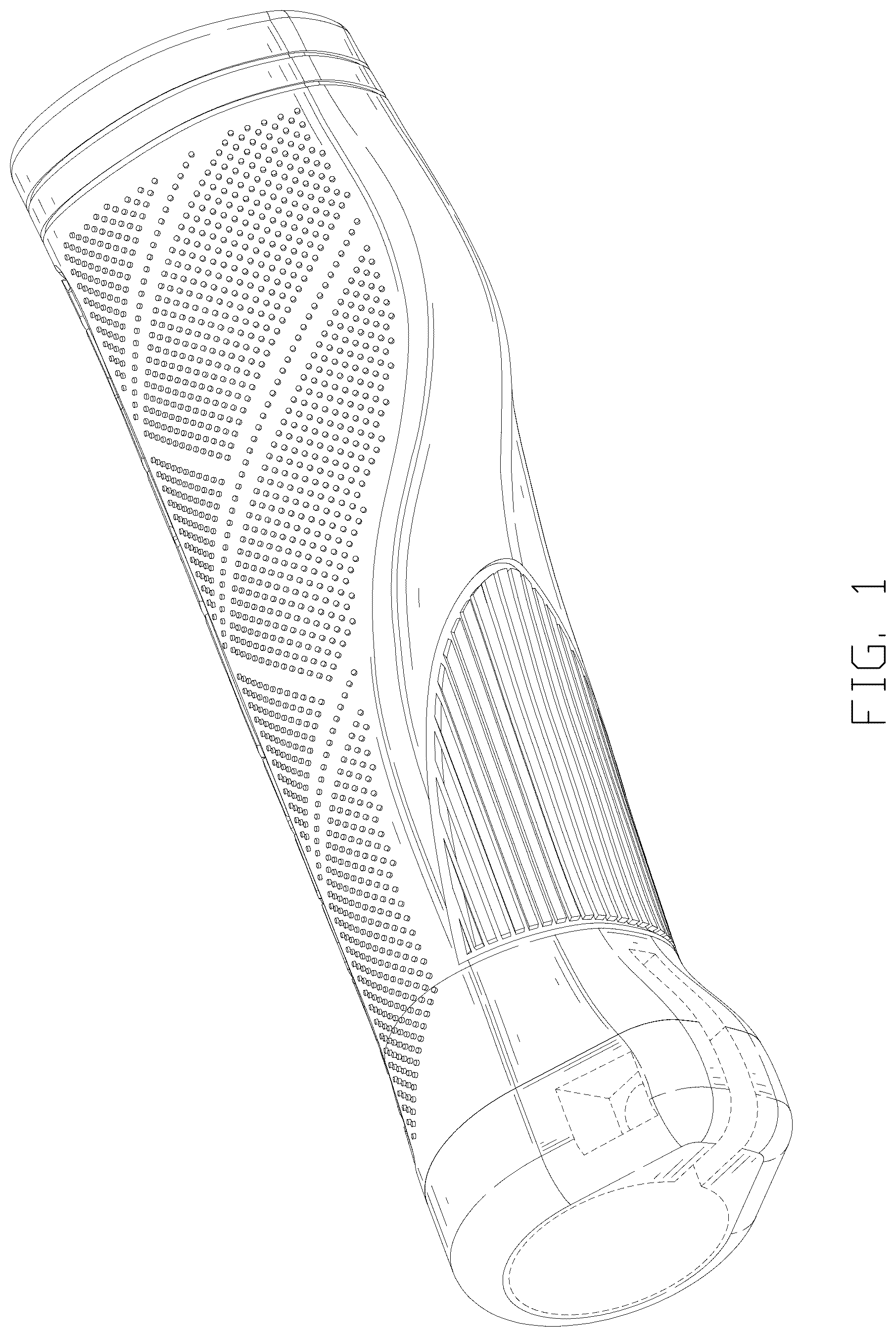 Patent USD1077613 Figure 1 – Bike grip