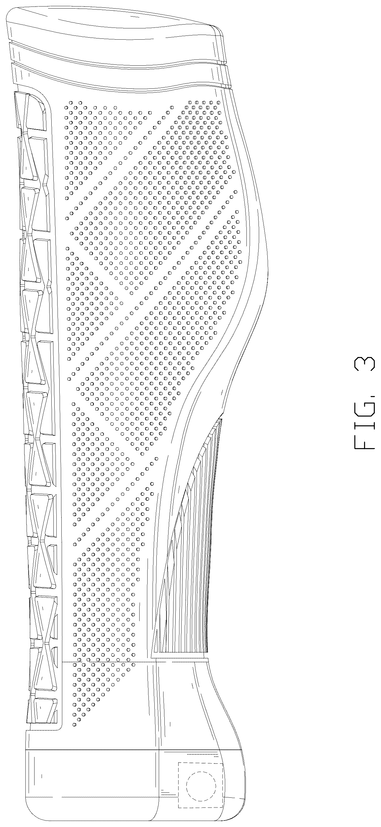 Patent USD1077613 Figure 3 – Bike grip