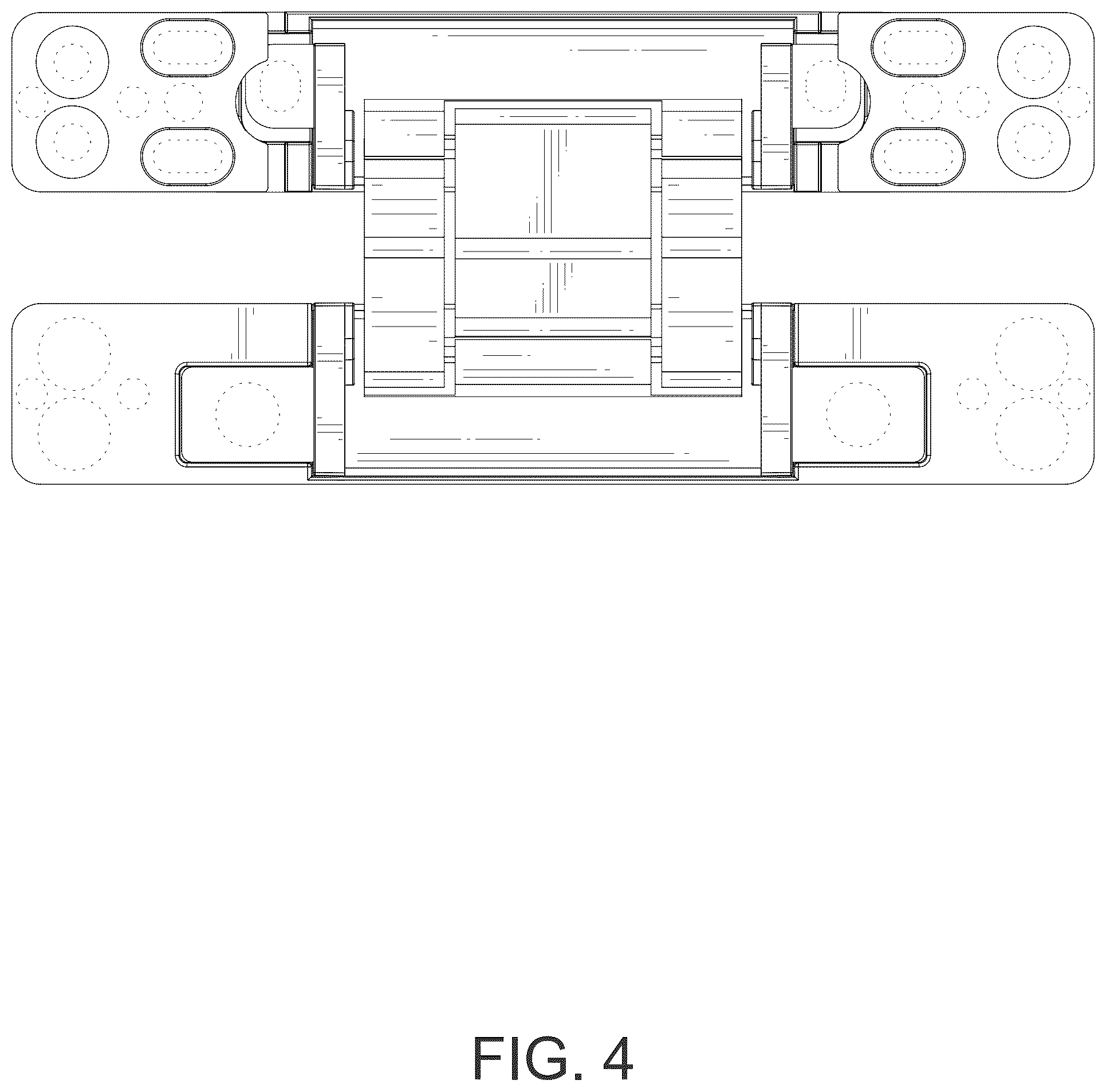 Patent USD1077616 Figure 4 – Adjustable hidden door hinge