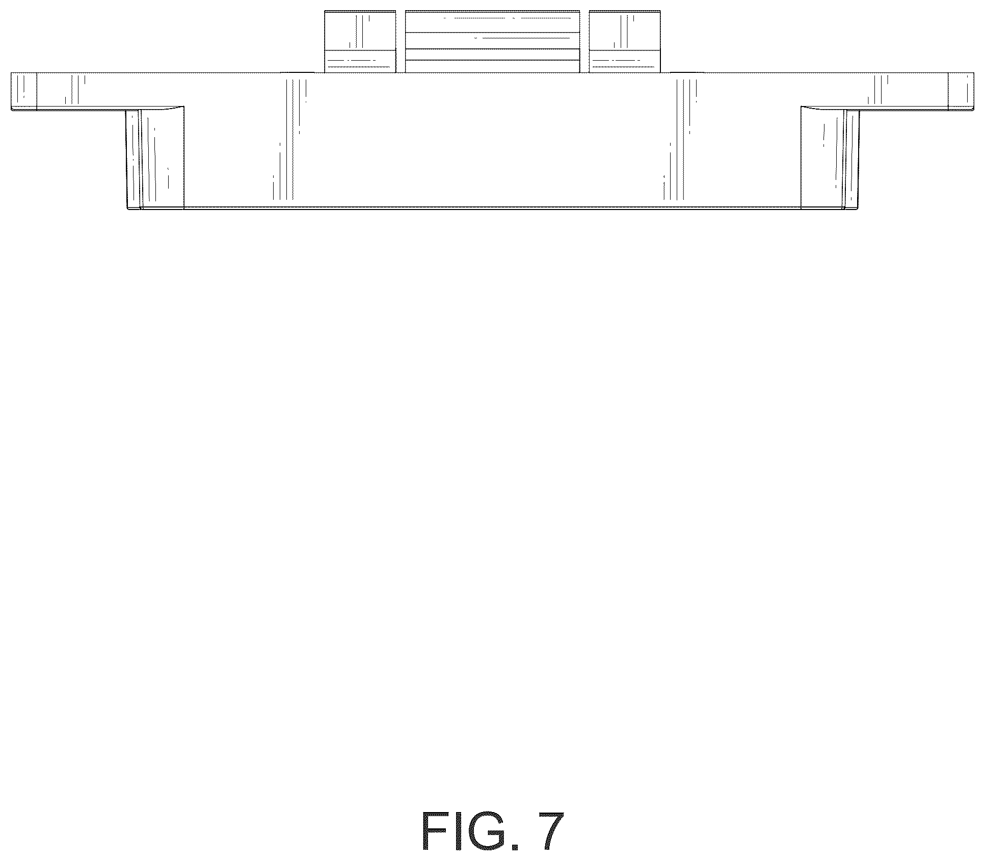 Patent USD1077616 Figure 7 – Adjustable hidden door hinge