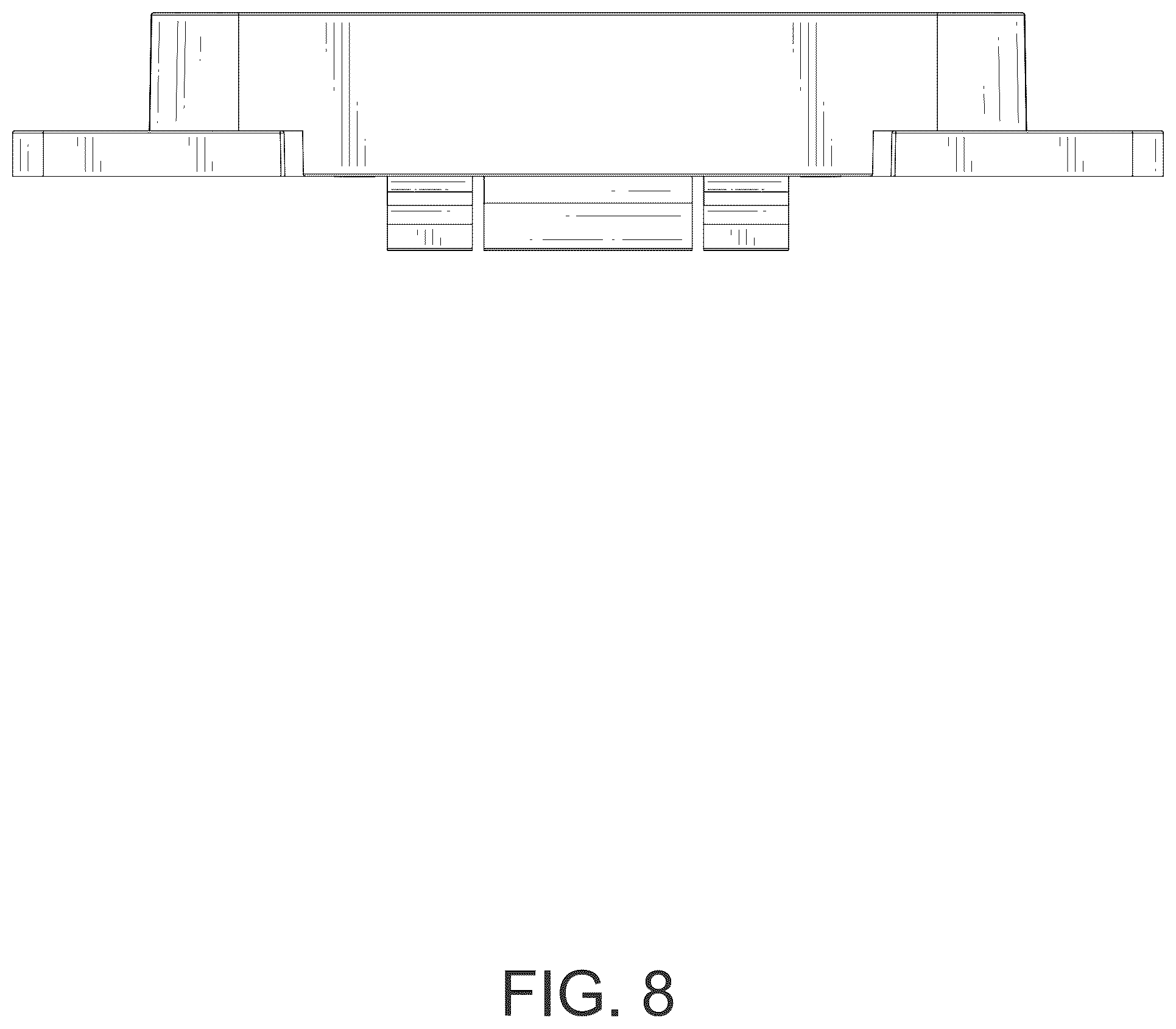 Patent USD1077616 Figure 8 – Adjustable hidden door hinge