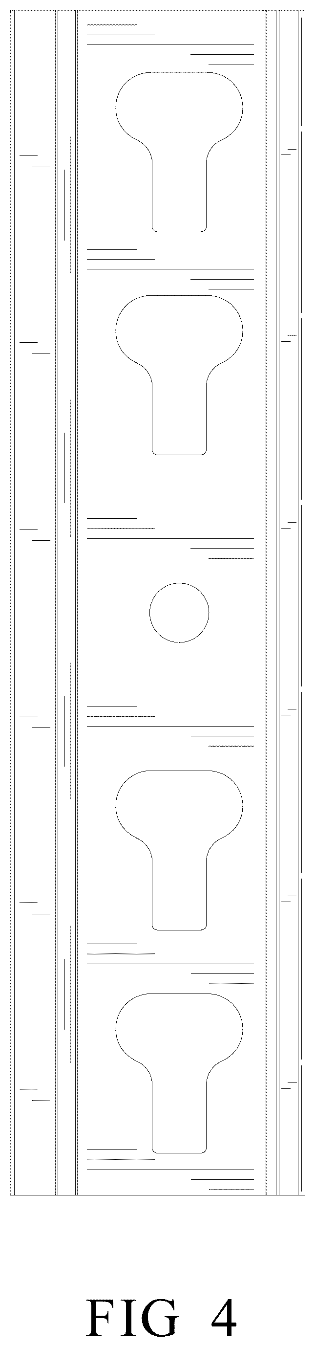Patent USD1077619 Figure 4 – Cabinet column