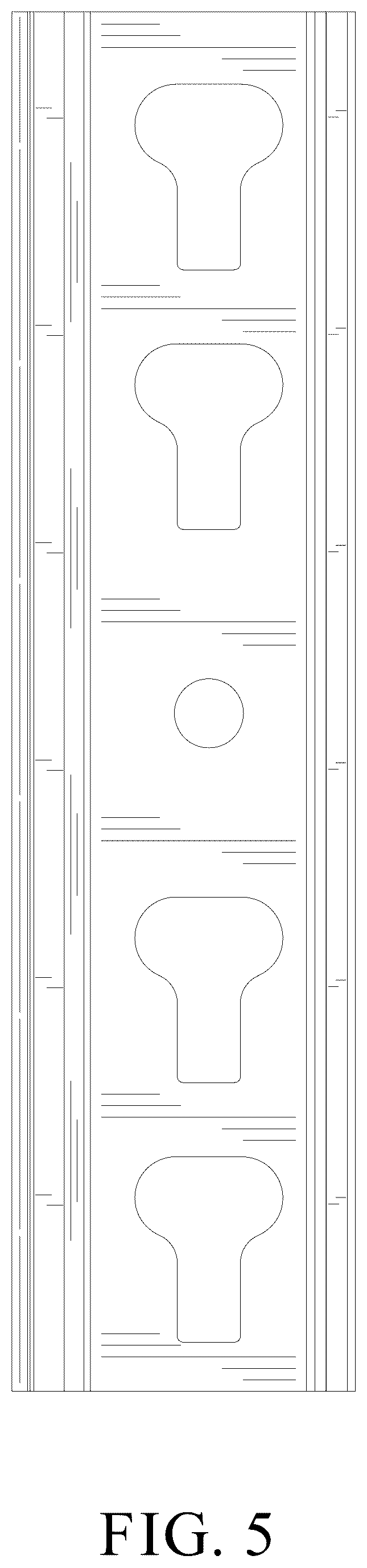 Patent USD1077619 Figure 5 – Cabinet column