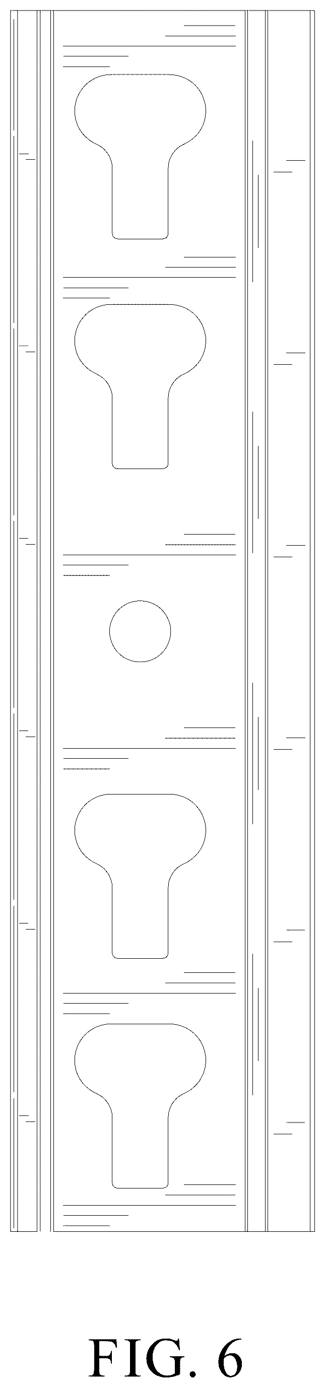 Patent USD1077619 Figure 6 – Cabinet column