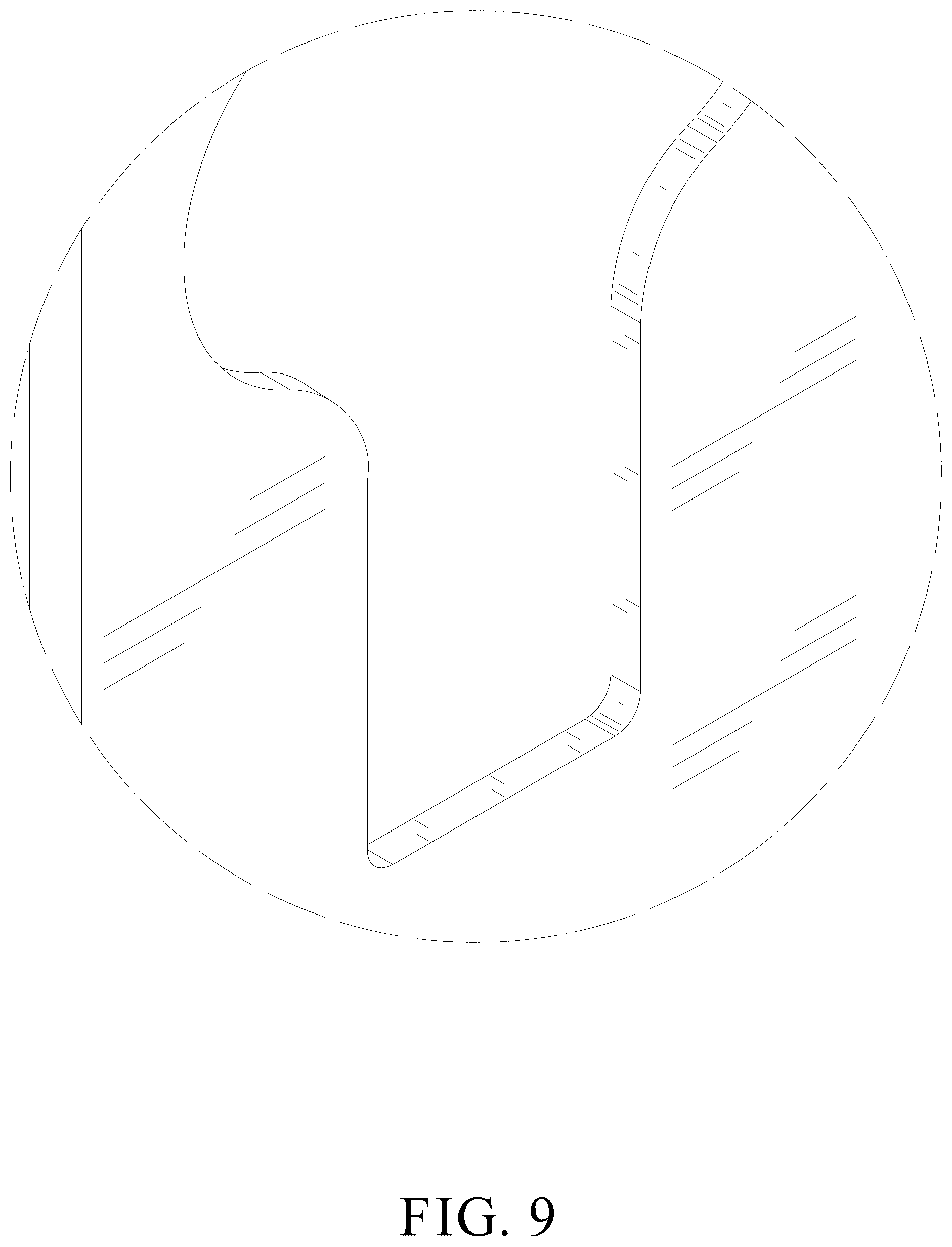 Patent USD1077619 Figure 9 – Cabinet column