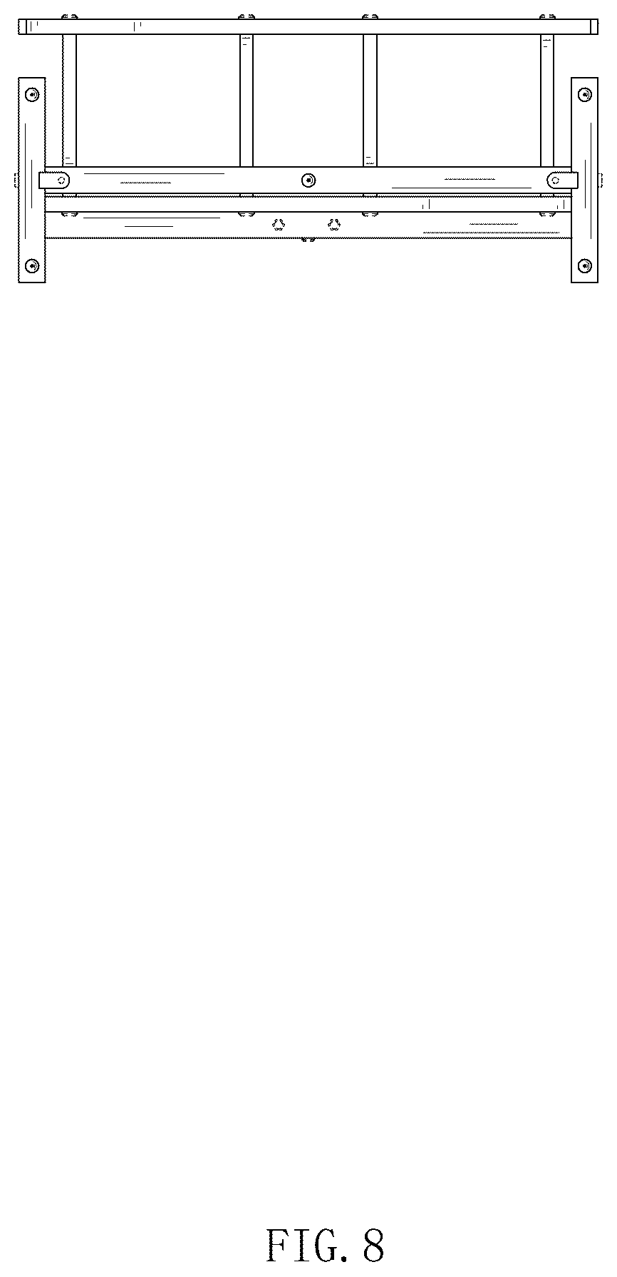 Patent USD1077621 Figure 8 – Hose holder