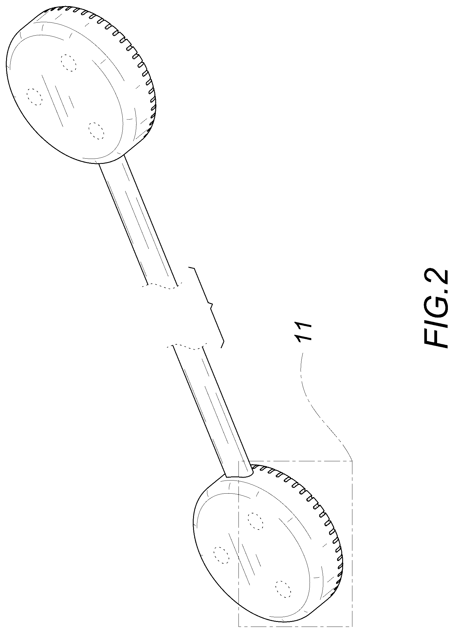 Patent USD1077622 Figure 2 – Cable tie