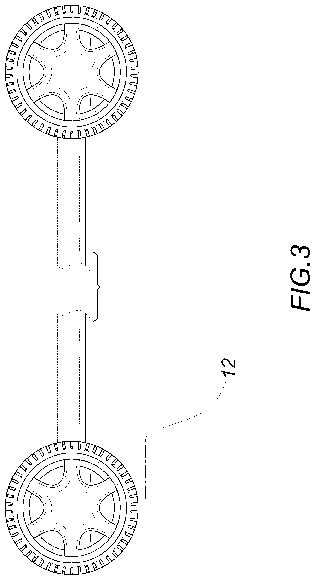 Patent USD1077622 Figure 3 – Cable tie