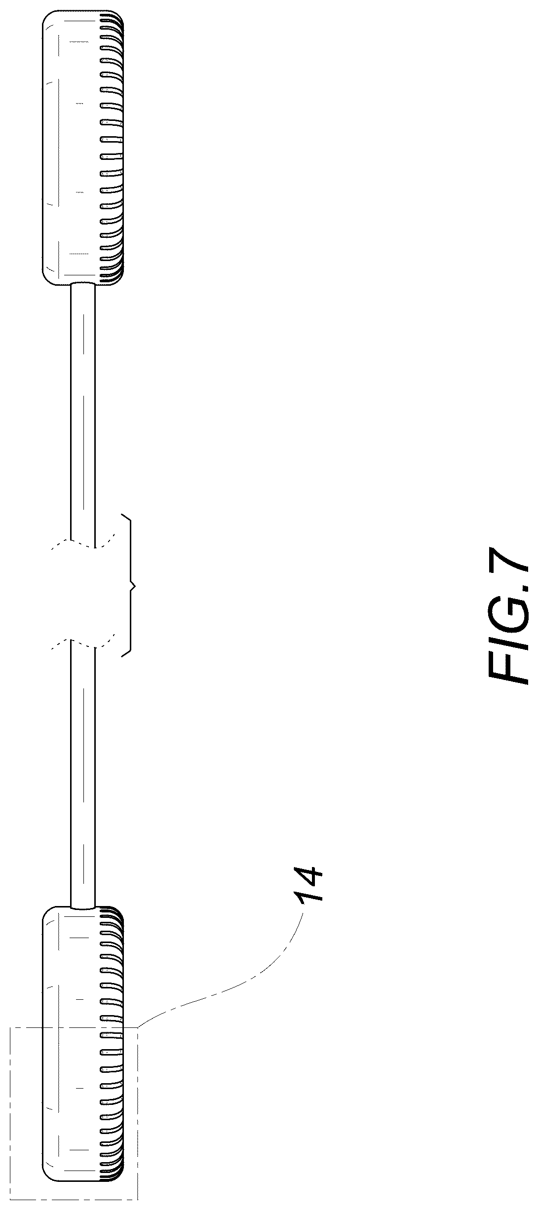 Patent USD1077622 Figure 7 – Cable tie