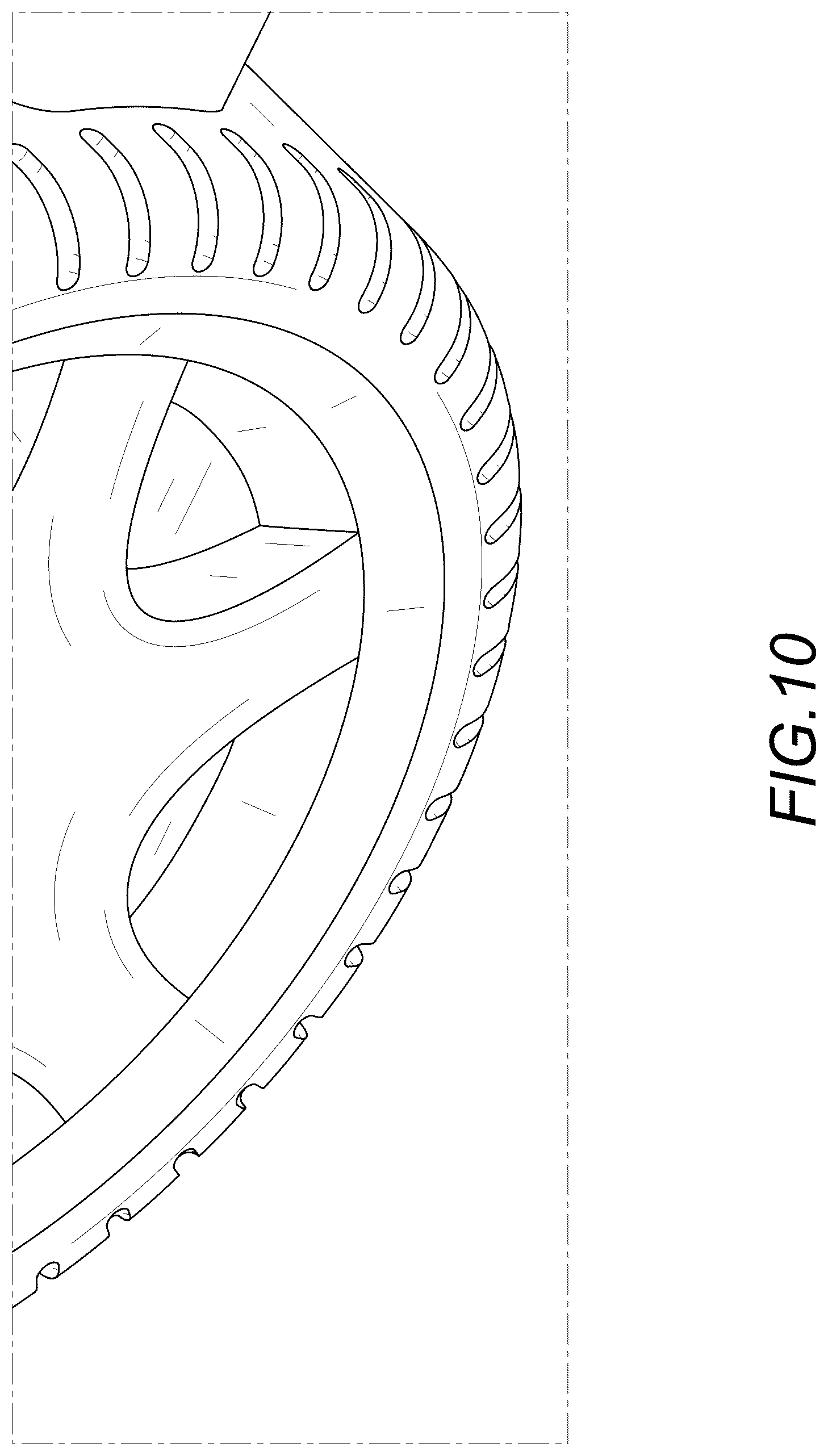 Patent USD1077622 Figure 10 – Cable tie