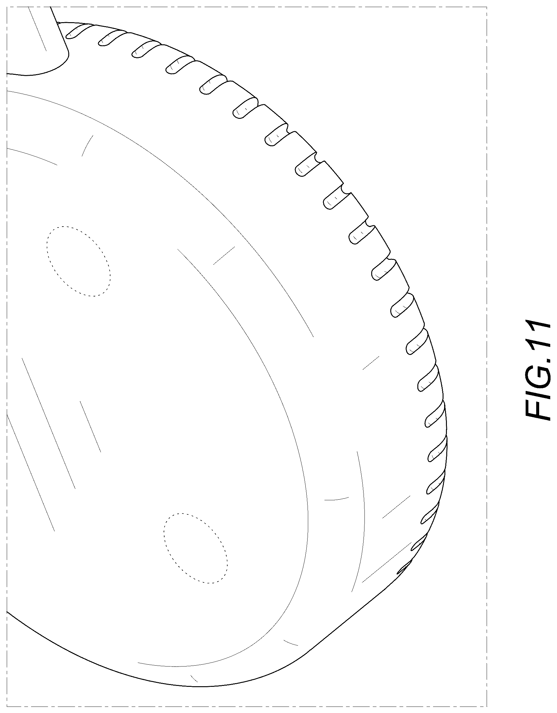 Patent USD1077622 Figure 11 – Cable tie