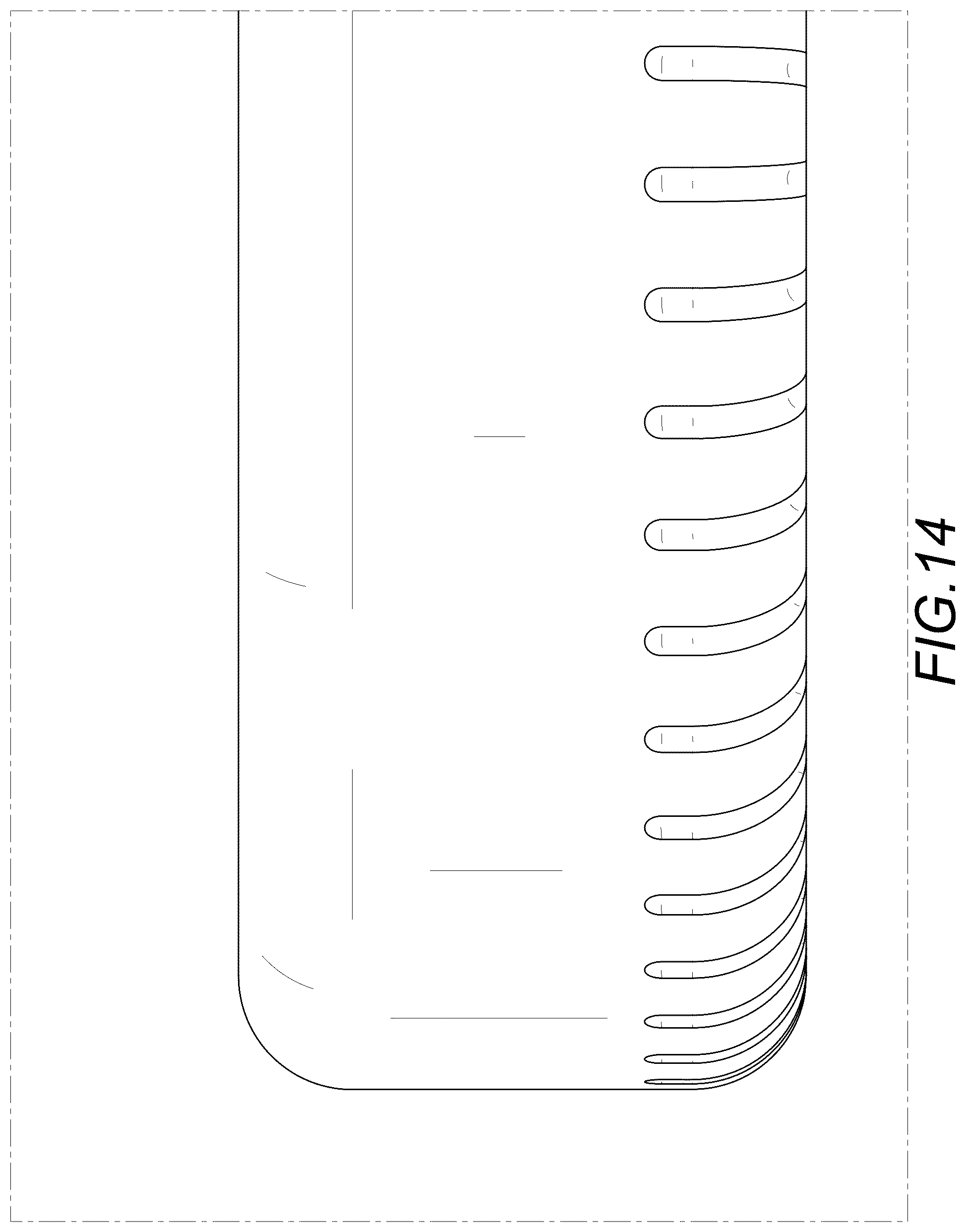 Patent USD1077622 Figure 14 – Cable tie