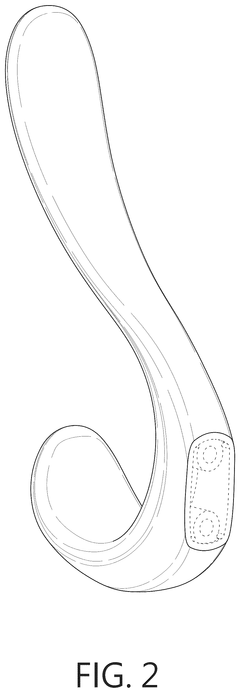 Patent USD1077624 Figure 2 – Hook