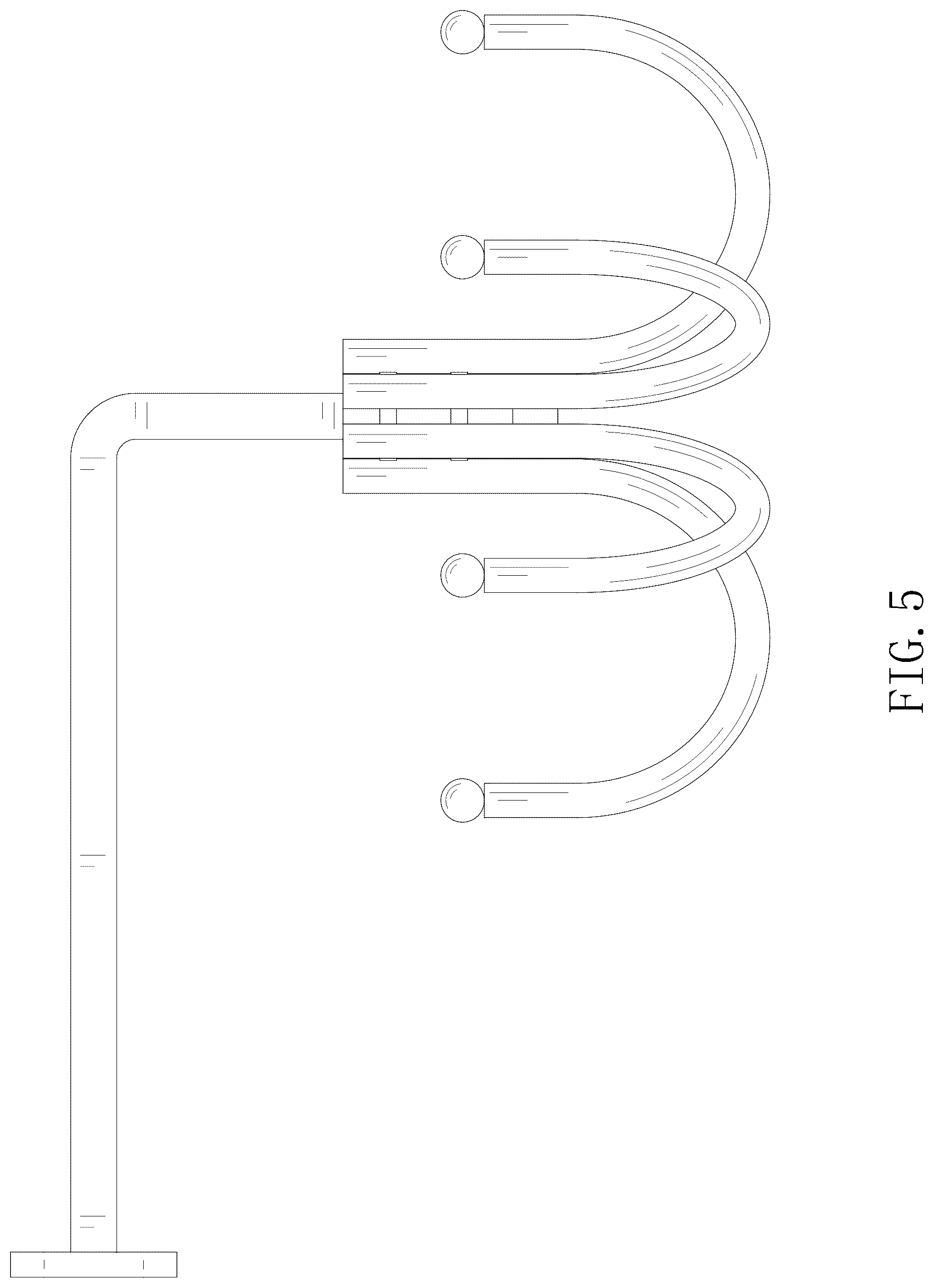 Patent USD1077625 Figure 5 – Rotatable hanger