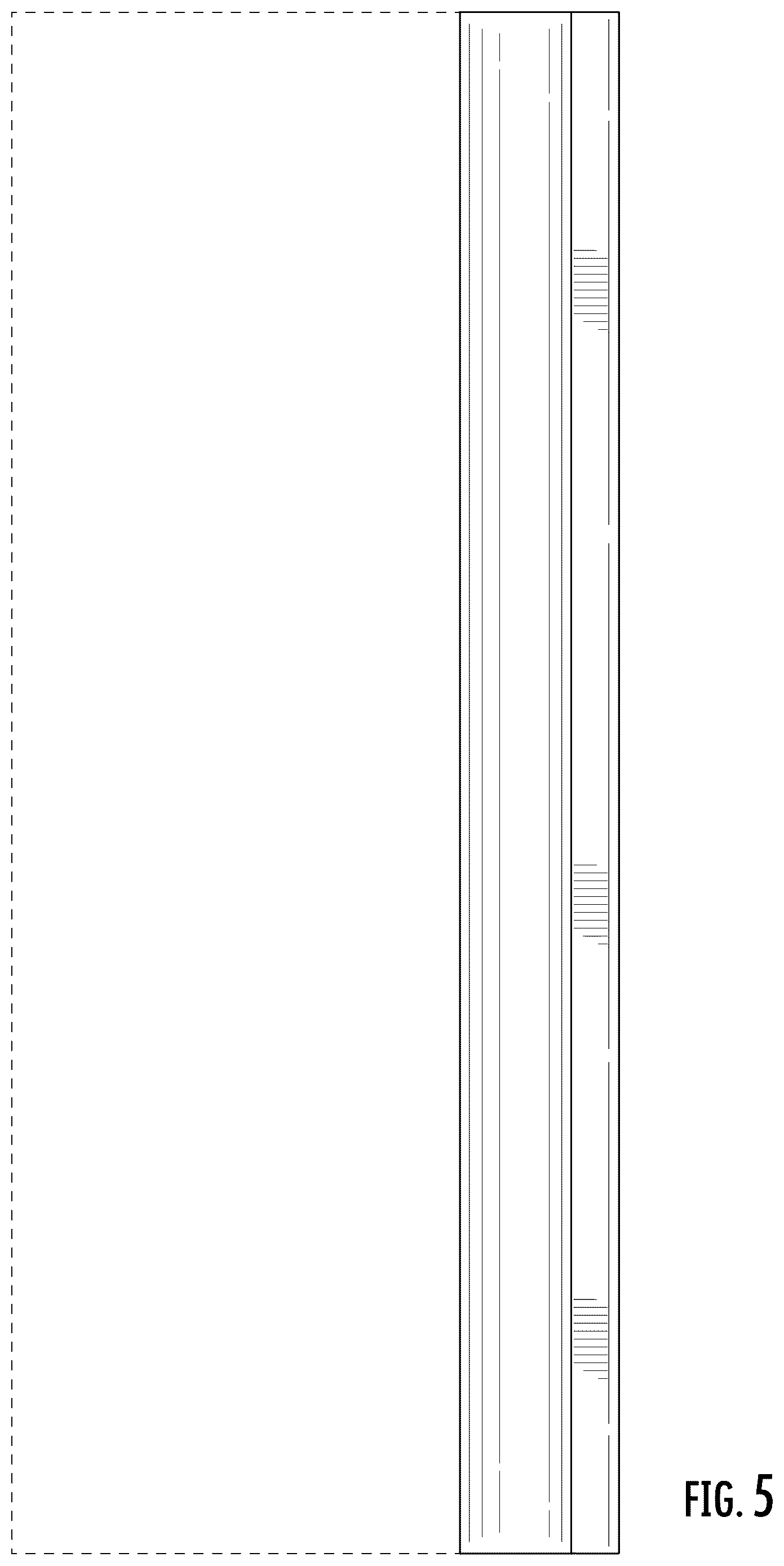 Patent USD1077627 Figure 5 – Rail for receiving an accessory