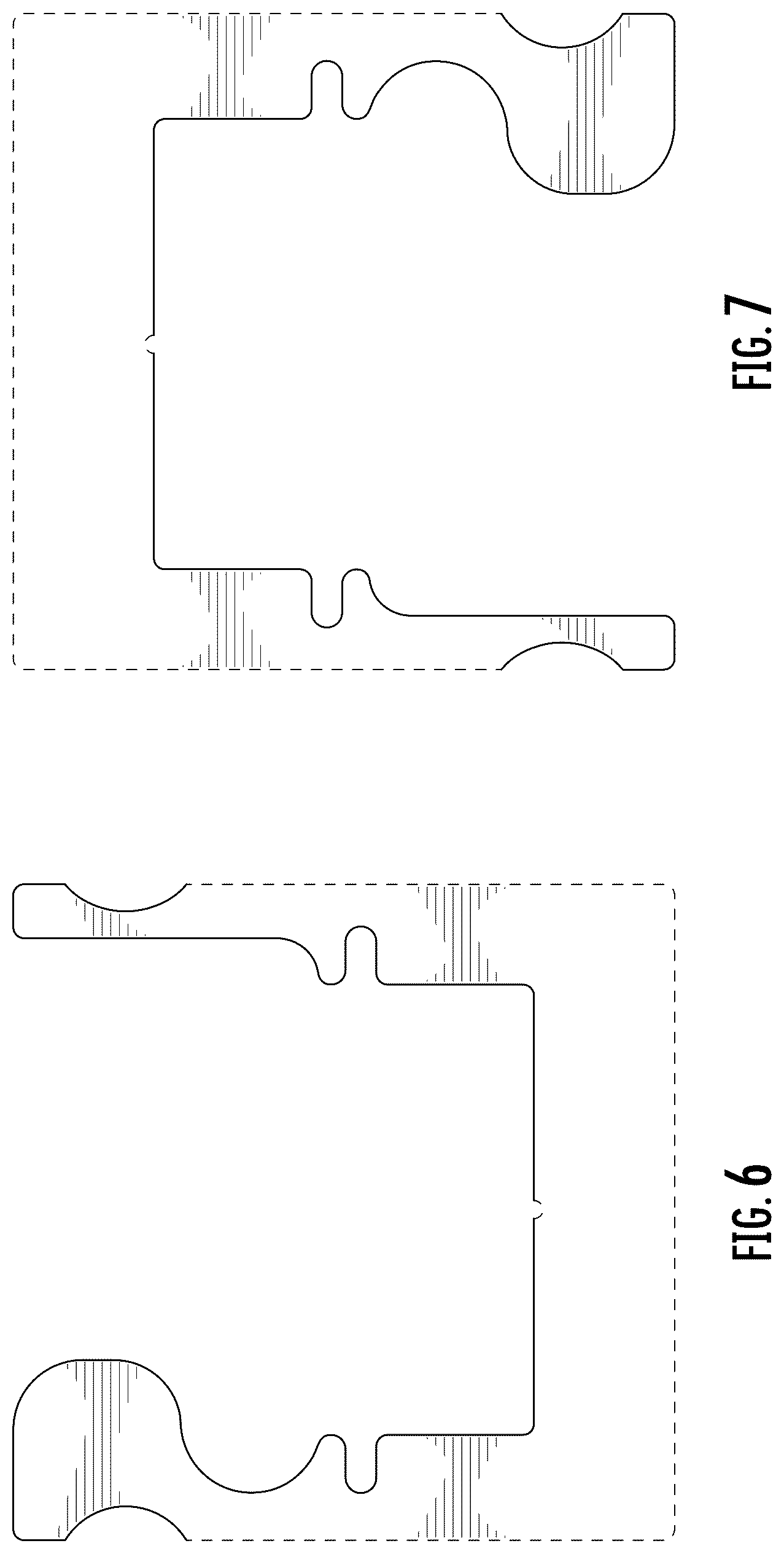 Patent USD1077627 Figure 6 – Rail for receiving an accessory