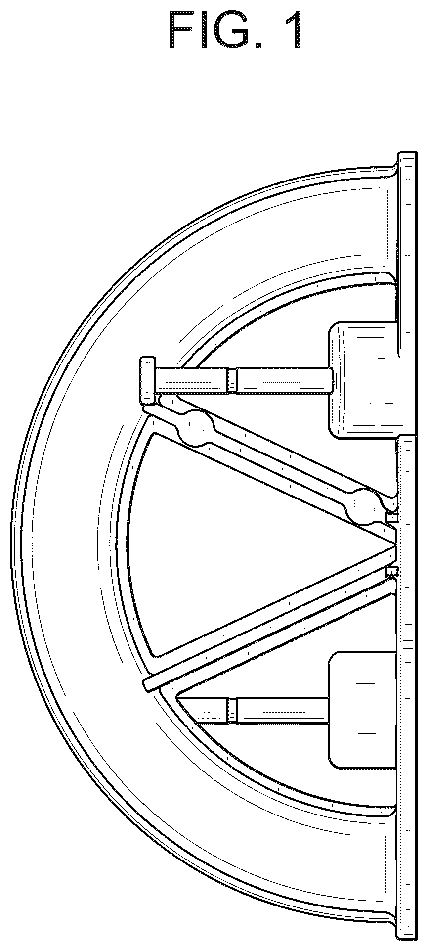 Patent USD1077628 Figure 1 – Anchor device