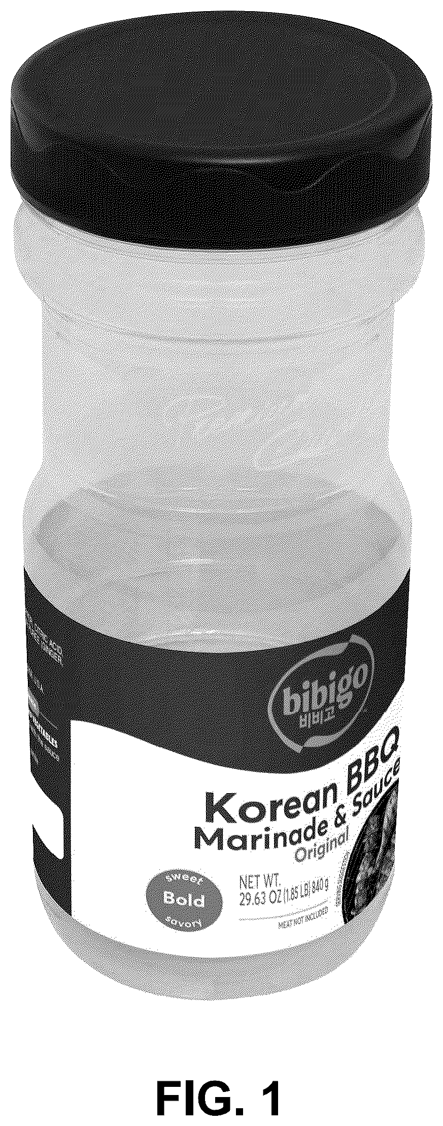 Patent USD1077634 Figure 1 – Container for food packing