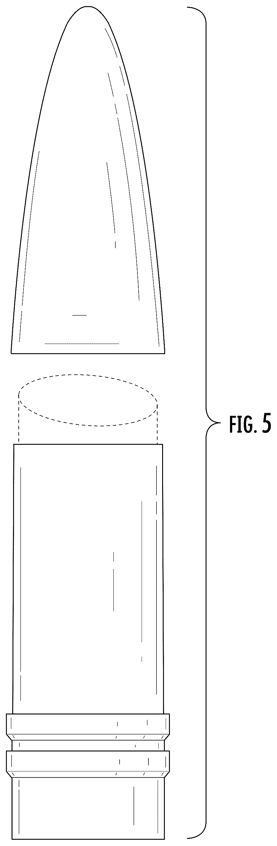 Patent USD1077635 Figure 4 – Sunscreen packaging dispenser