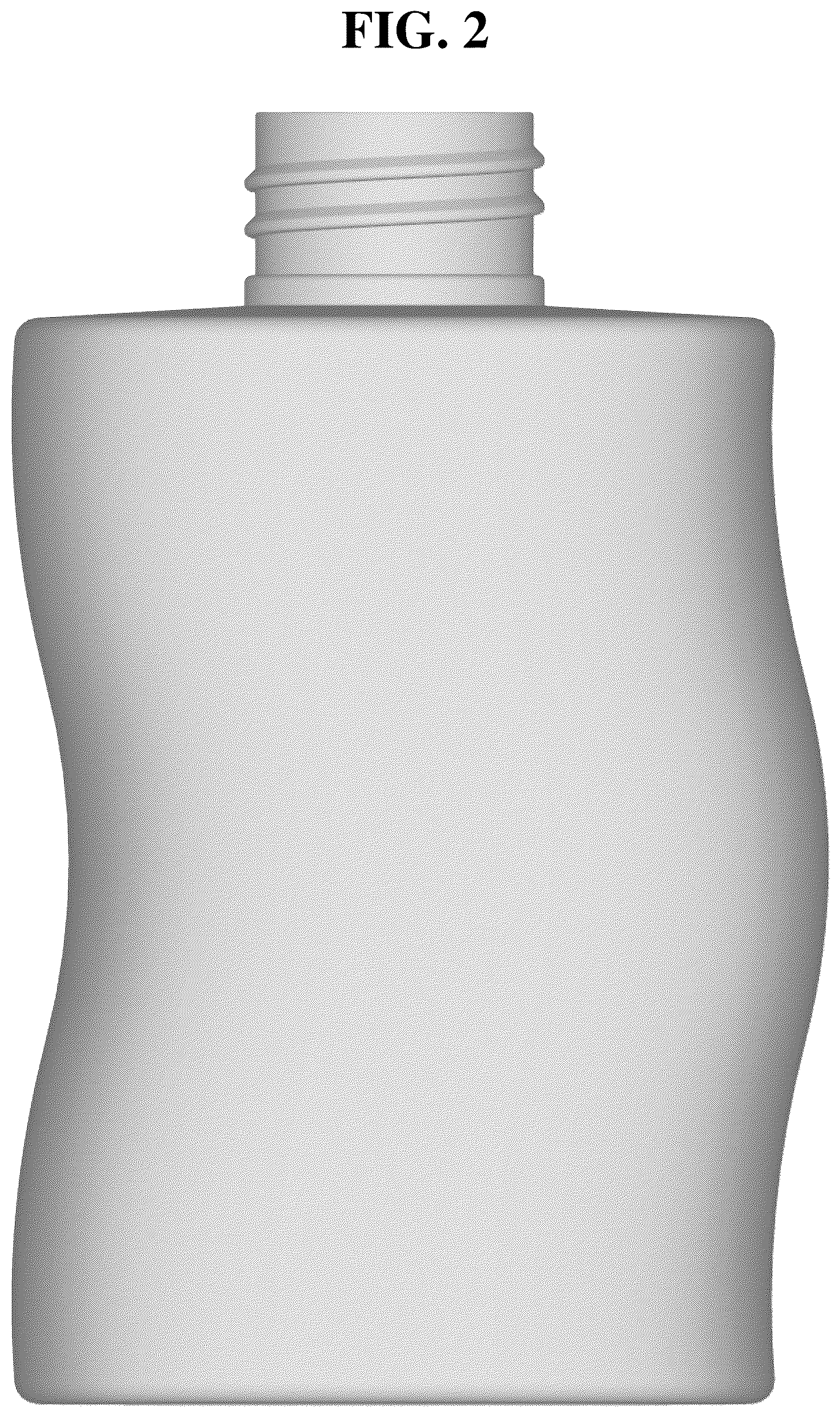 Patent USD1077637 Figure 2 – Body of a packaging container