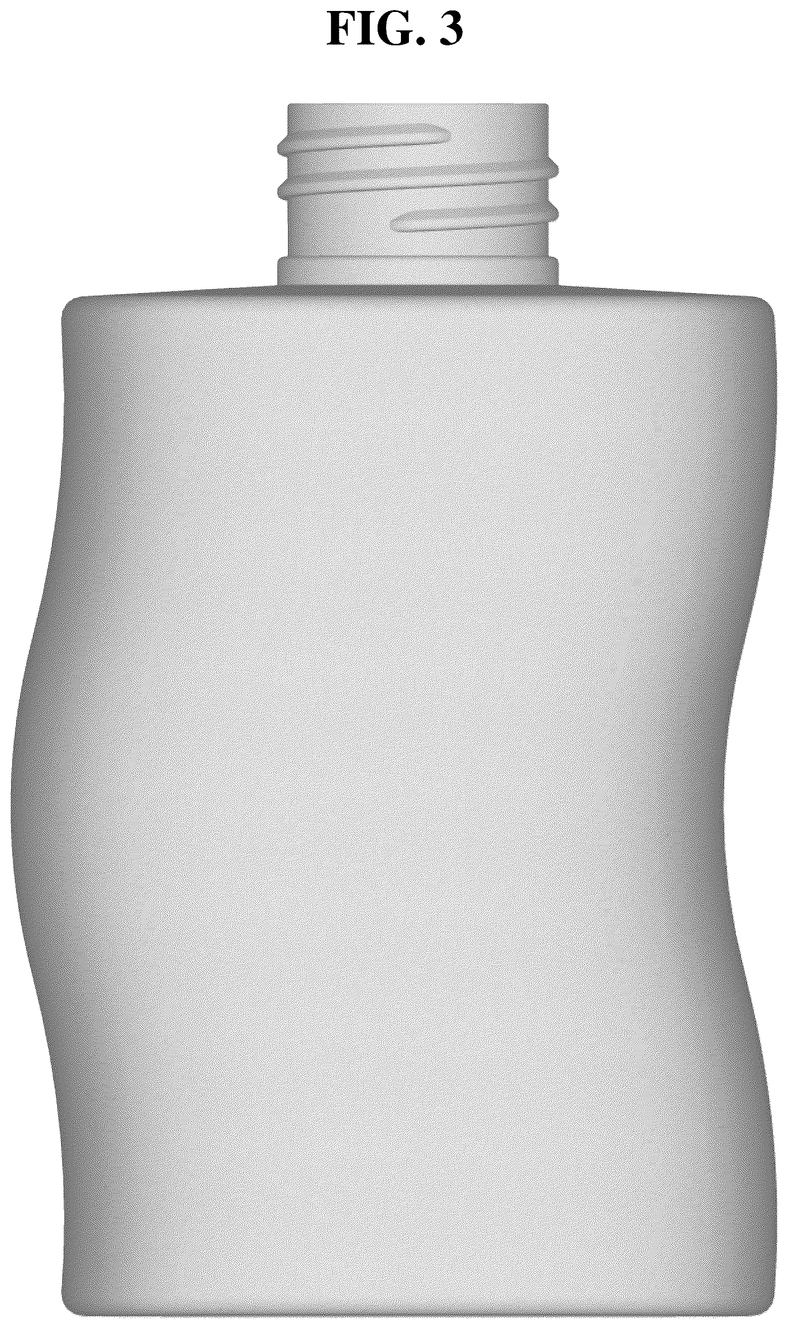 Patent USD1077637 Figure 3 – Body of a packaging container