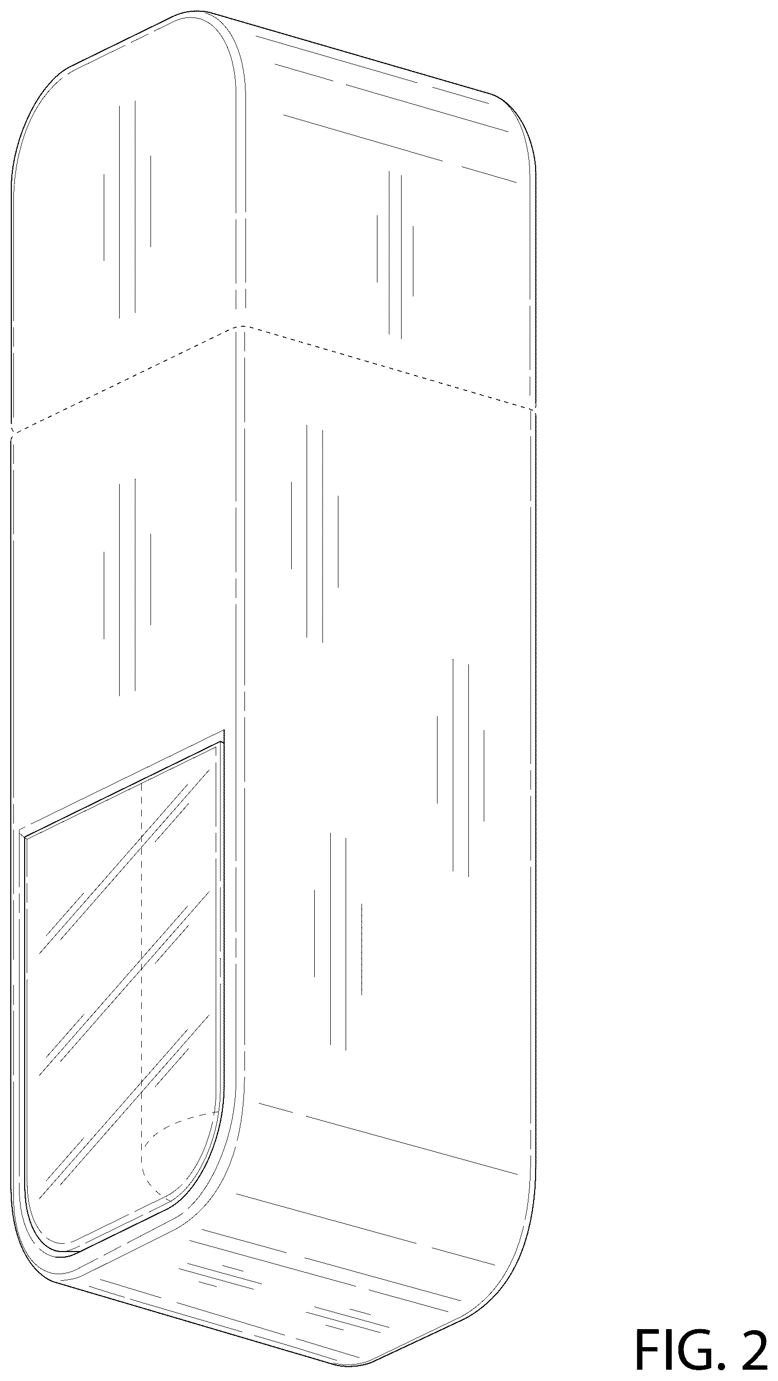 Patent USD1077638 Figure 2 – Container